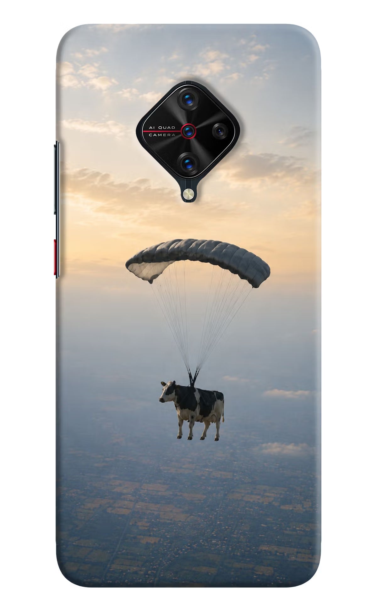 Skydiving Cow Vivo S1 Pro Back Cover - Skydiving Cow Vivo S1 Pro Back Cover Skydiving Cow Vivo S1 Pro Back Cover