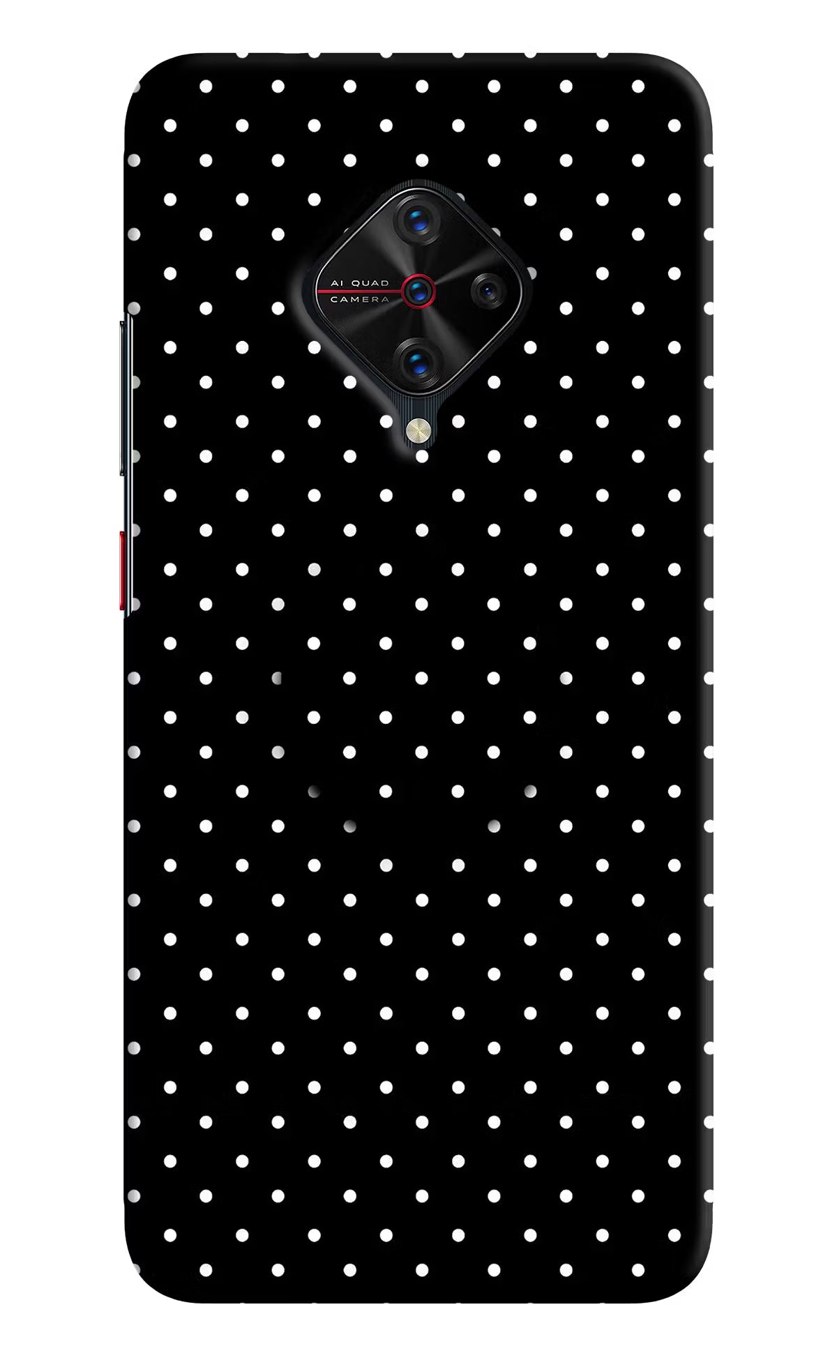 White Dots Vivo S1 Pro Pop Case - White Dots Vivo S1 Pro Pop Case by Casekaro White Dots Vivo S1 Pro Pop Case by Casekaro