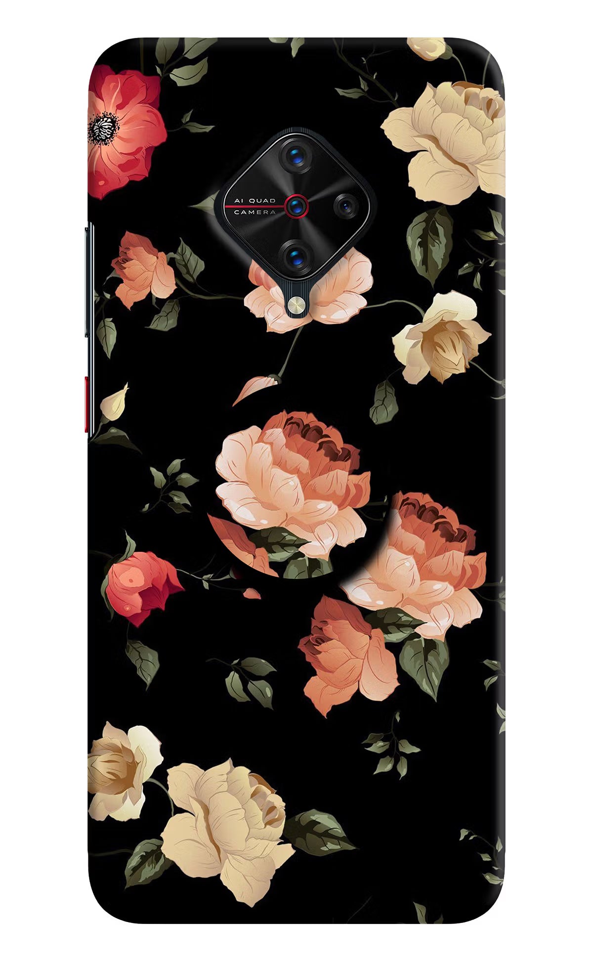 Flowers Vivo S1 Pro Pop Case - Flowers Vivo S1 Pro Pop Case by Casekaro Flowers Vivo S1 Pro Pop Case by Casekaro
