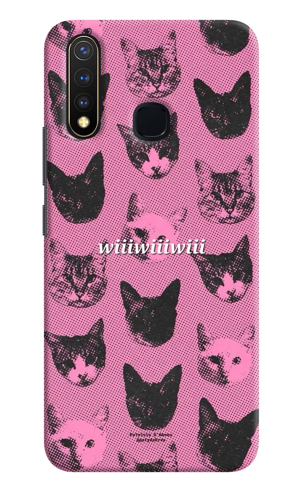 Pink Cats Vivo Y19/U20 Back Cover - Pink Cats Vivo Y19/U20 Back Cover Pink Cats Vivo Y19/U20 Back Cover