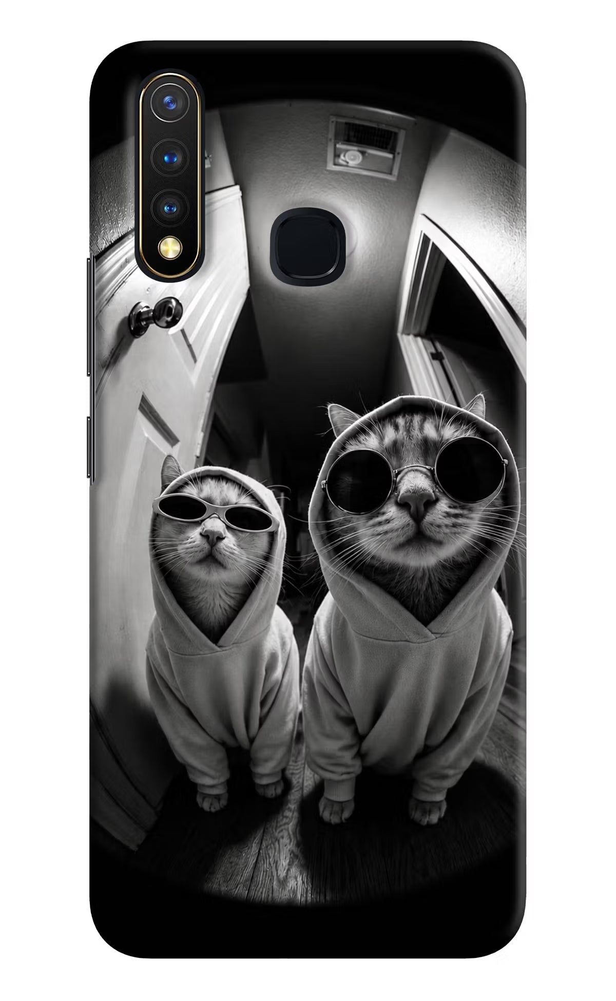Hood Cats Vivo Y19/U20 Back Cover - Hood Cats Vivo Y19/U20 Back Cover Hood Cats Vivo Y19/U20 Back Cover