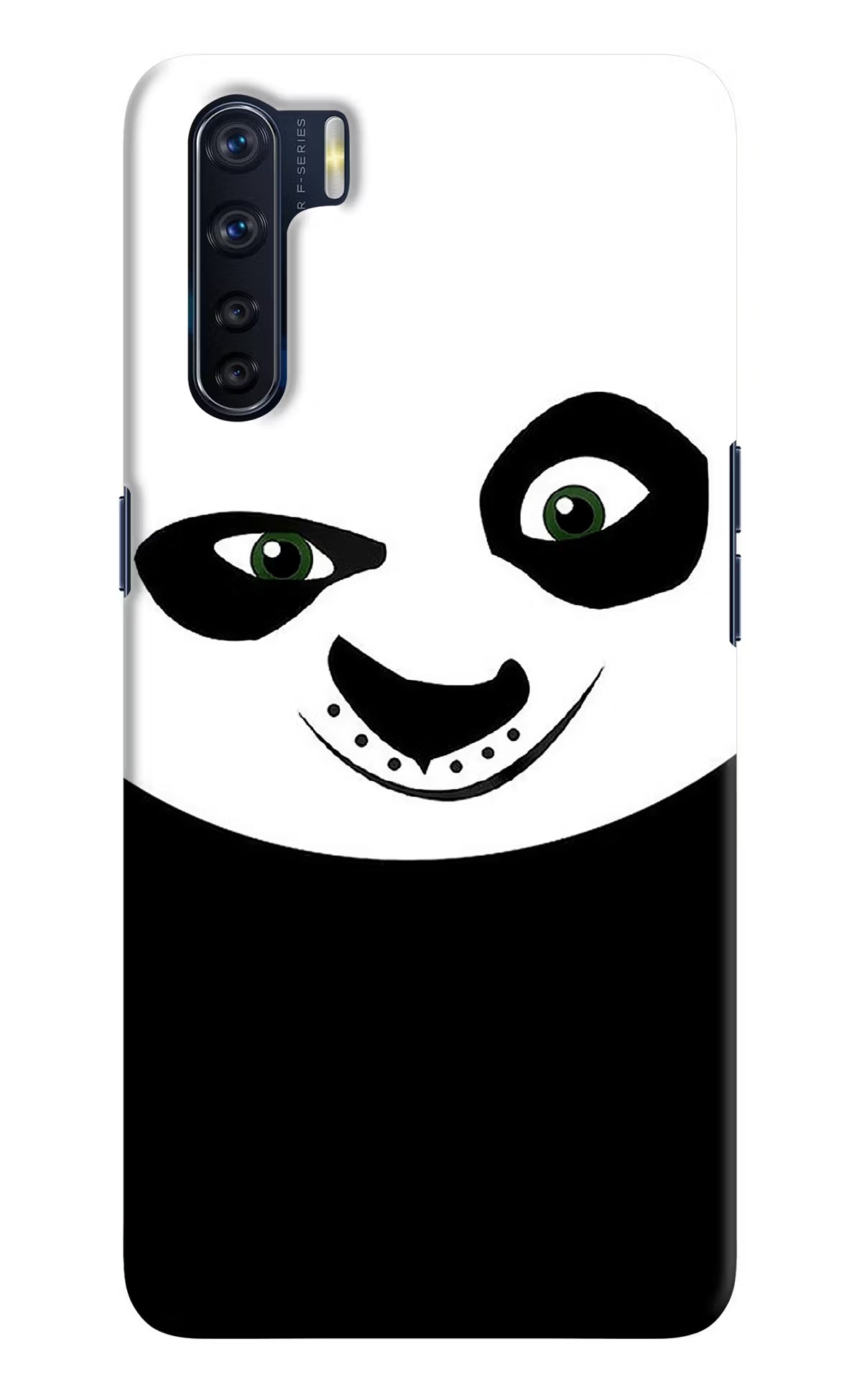 Panda Oppo F15 Back Cover - Panda Oppo F15 Hard Case Back Cover by Casekaro Panda Oppo F15 Hard Case Back Cover by Casekaro