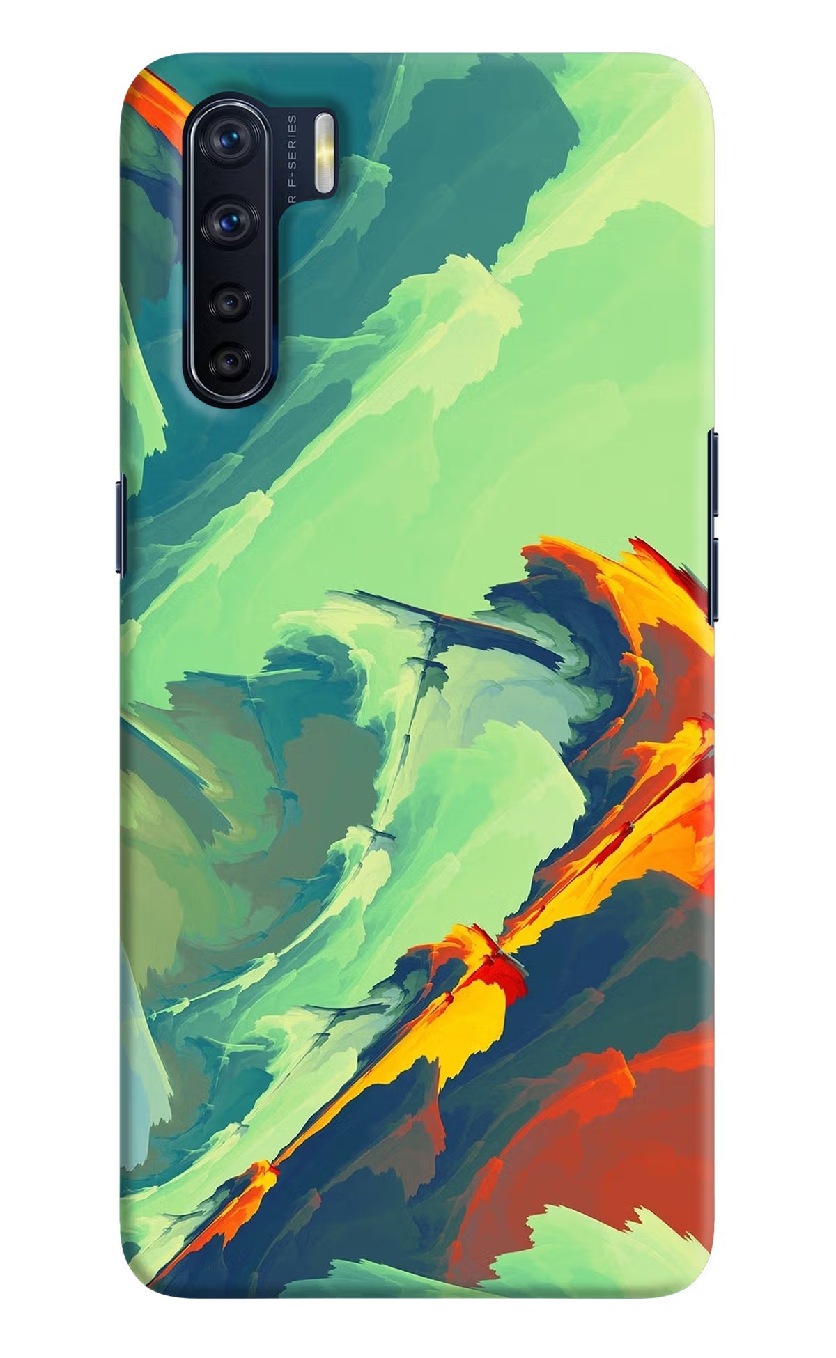 Paint Art Oppo F15 Back Cover - Paint Art Oppo F15 Hard Case Back Cover by Casekaro Paint Art Oppo F15 Hard Case Back Cover by Casekaro