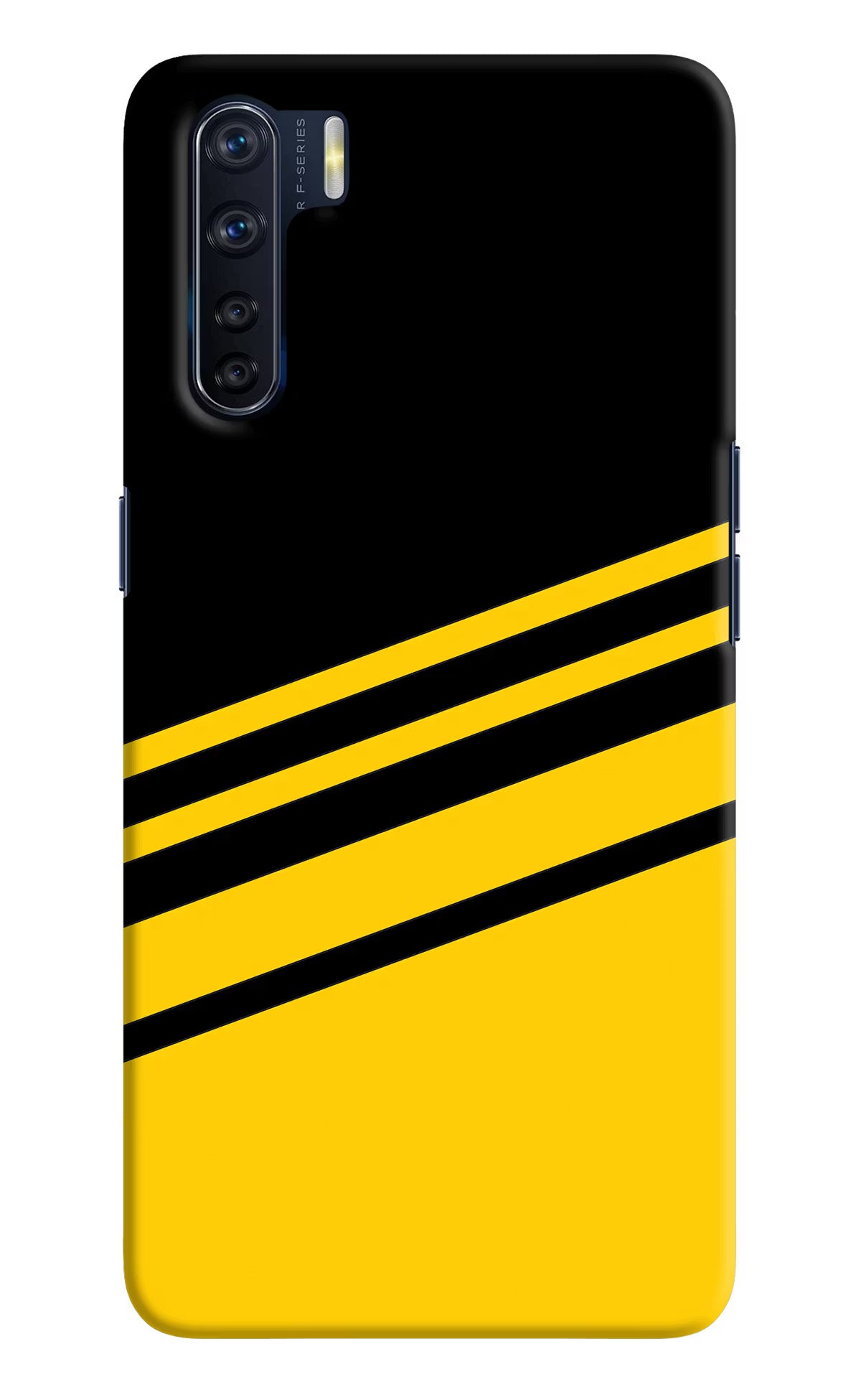 Yellow Shades Oppo F15 Back Cover - Yellow Shades Oppo F15 Hard Case Back Cover by Casekaro Yellow Shades Oppo F15 Hard Case Back Cover by Casekaro