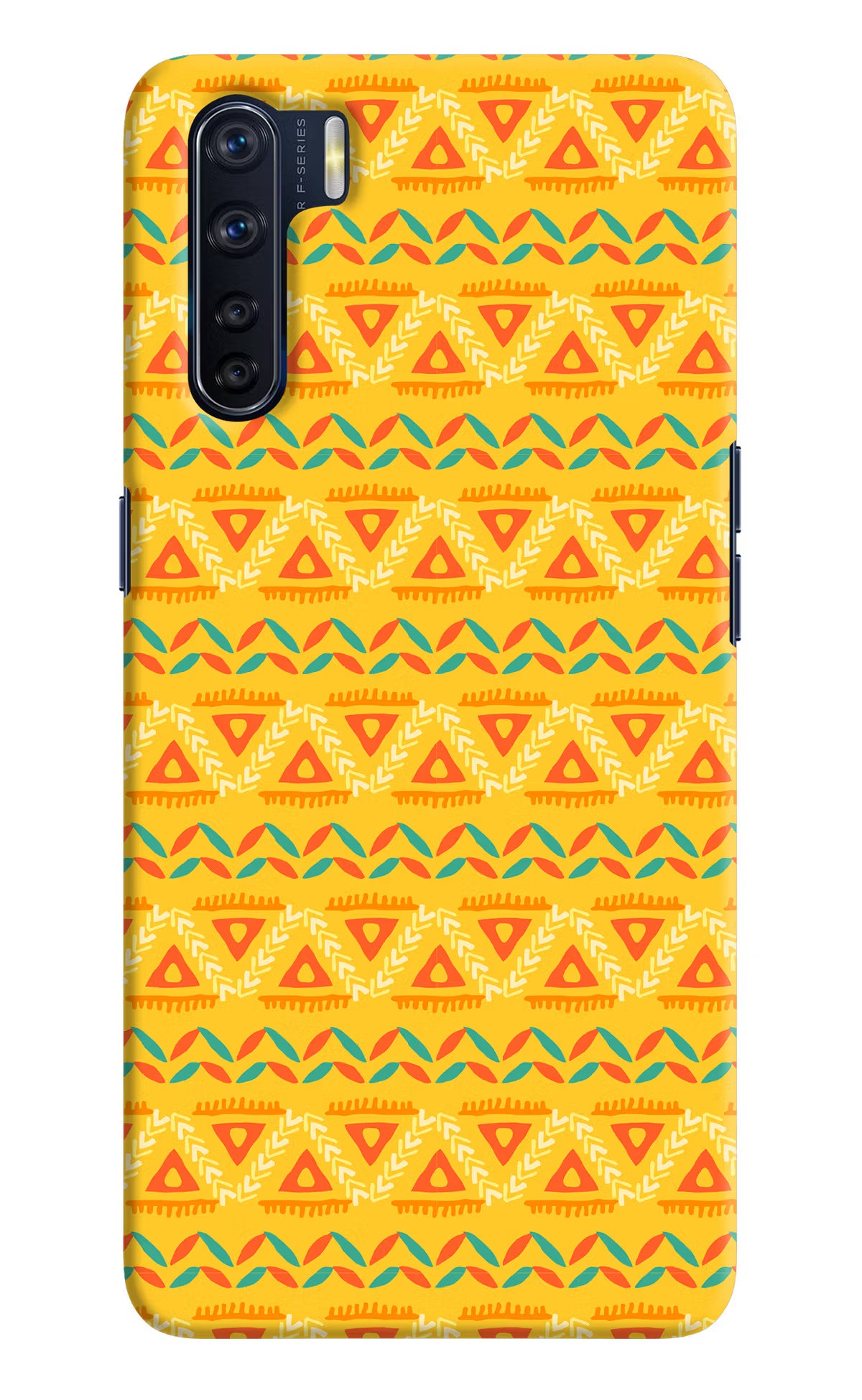 Tribal Pattern Oppo F15 Back Cover - Tribal Pattern Oppo F15 Hard Case Back Cover by Casekaro Tribal Pattern Oppo F15 Hard Case Back Cover by Casekaro