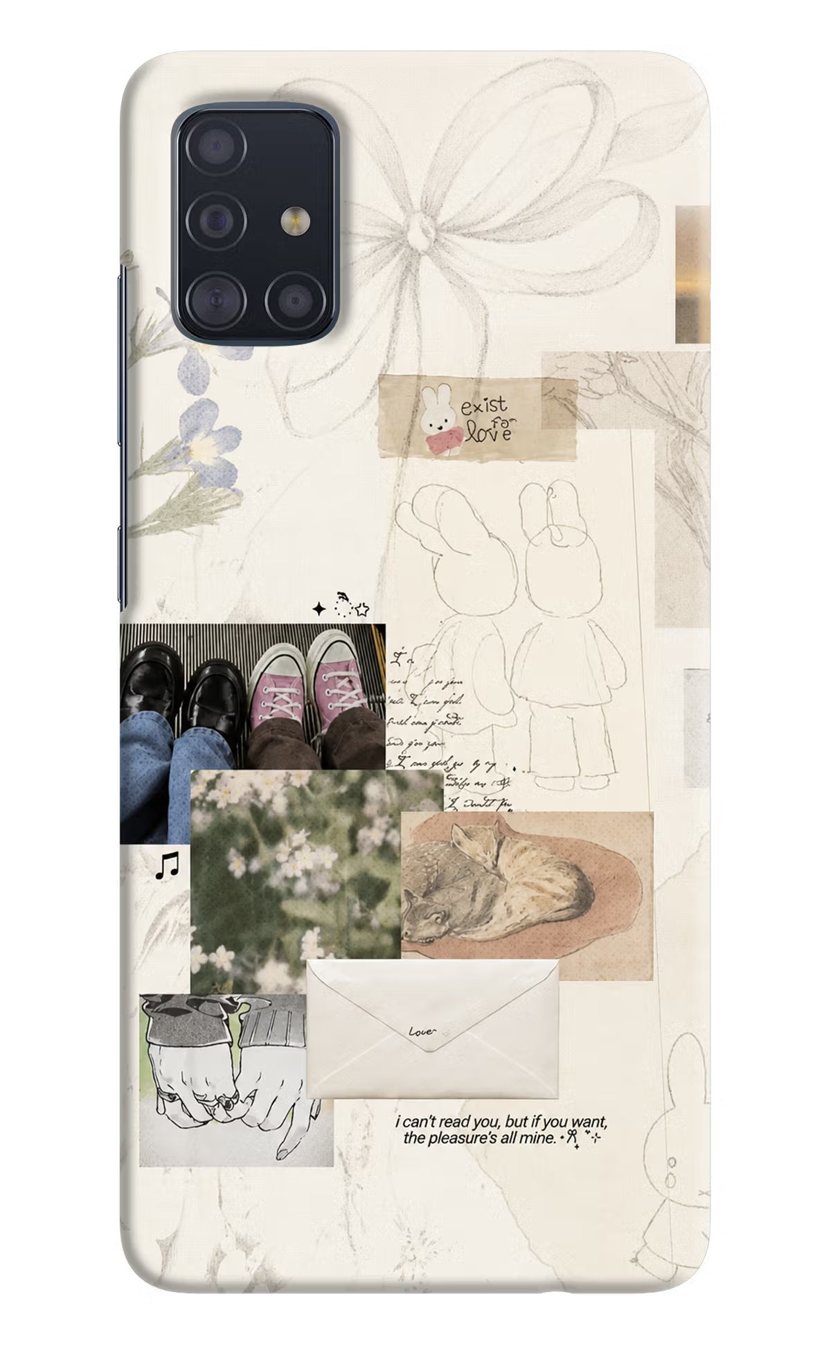 Soft Aesthetic Samsung A51 Back Cover - Soft Aesthetic Samsung A51 Back Cover Soft Aesthetic Samsung A51 Back Cover