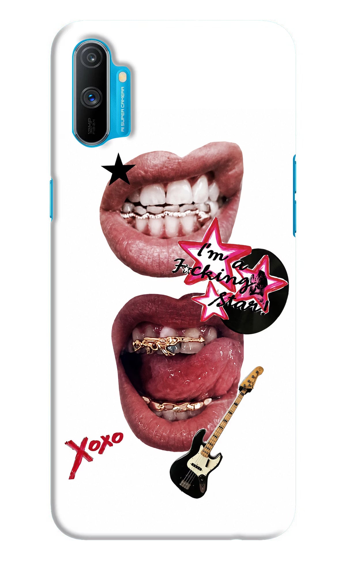 Rockstar Realme C3 Back Cover - Rockstar Realme C3 Back Cover Rockstar Realme C3 Back Cover