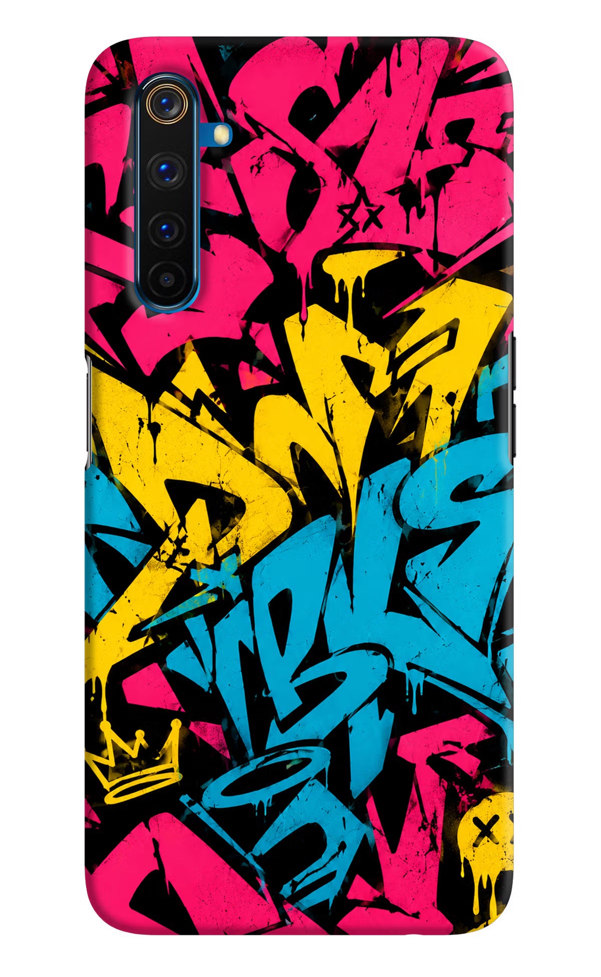 Graffiti Vibe Realme 6 Pro Back Cover - Graffiti Vibe Realme 6 Pro Back Cover Graffiti Vibe Realme 6 Pro Back Cover