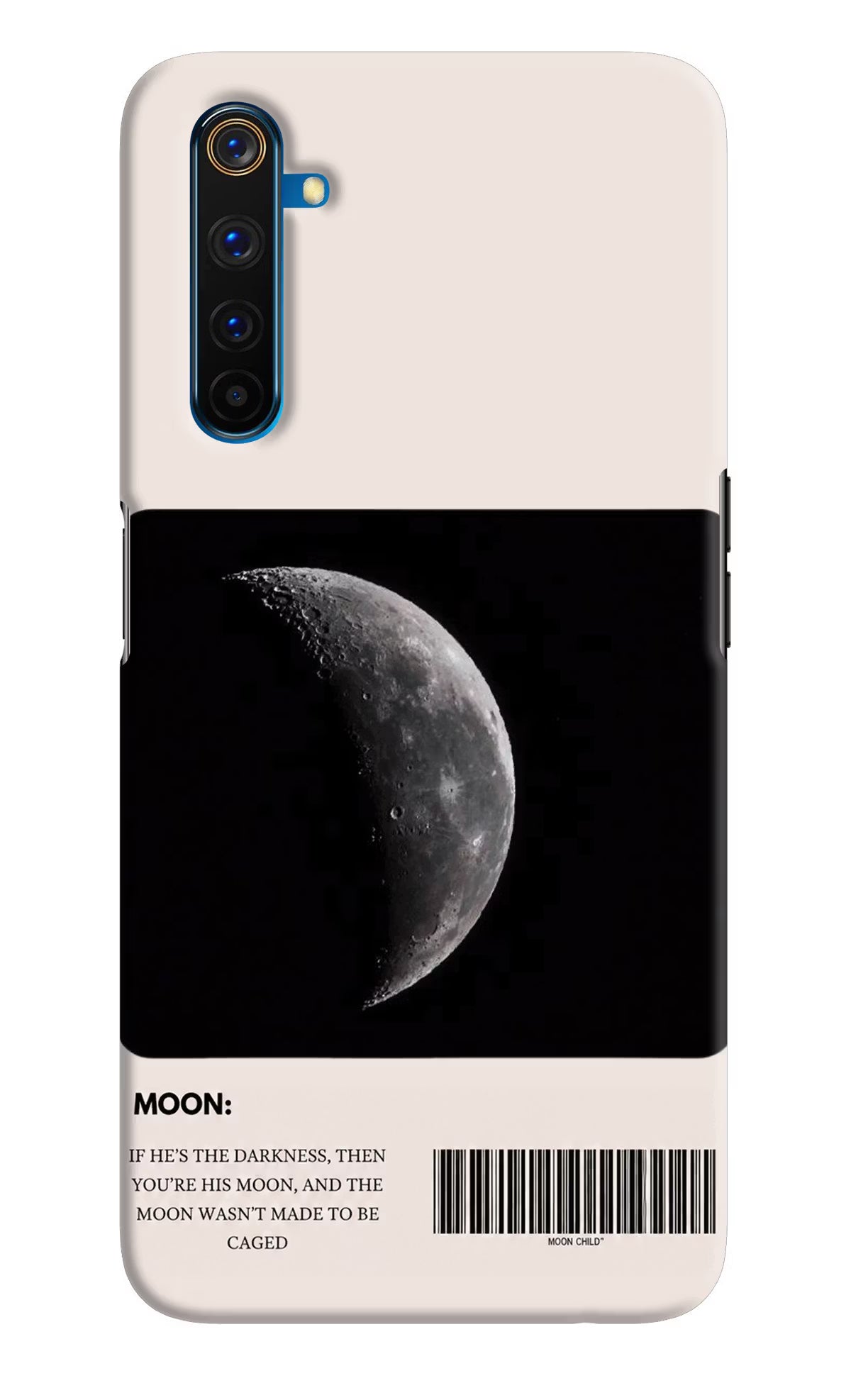 Moon Phase Realme 6 Pro Back Cover - Moon Phase Realme 6 Pro Back Cover Moon Phase Realme 6 Pro Back Cover