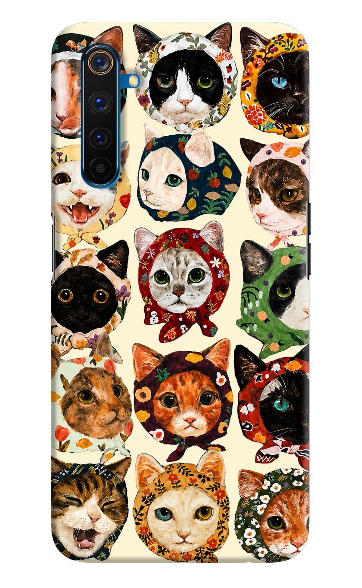 Cool Cat Realme 6 Pro Back Cover - Cool Cat Realme 6 Pro Back Cover Cool Cat Realme 6 Pro Back Cover