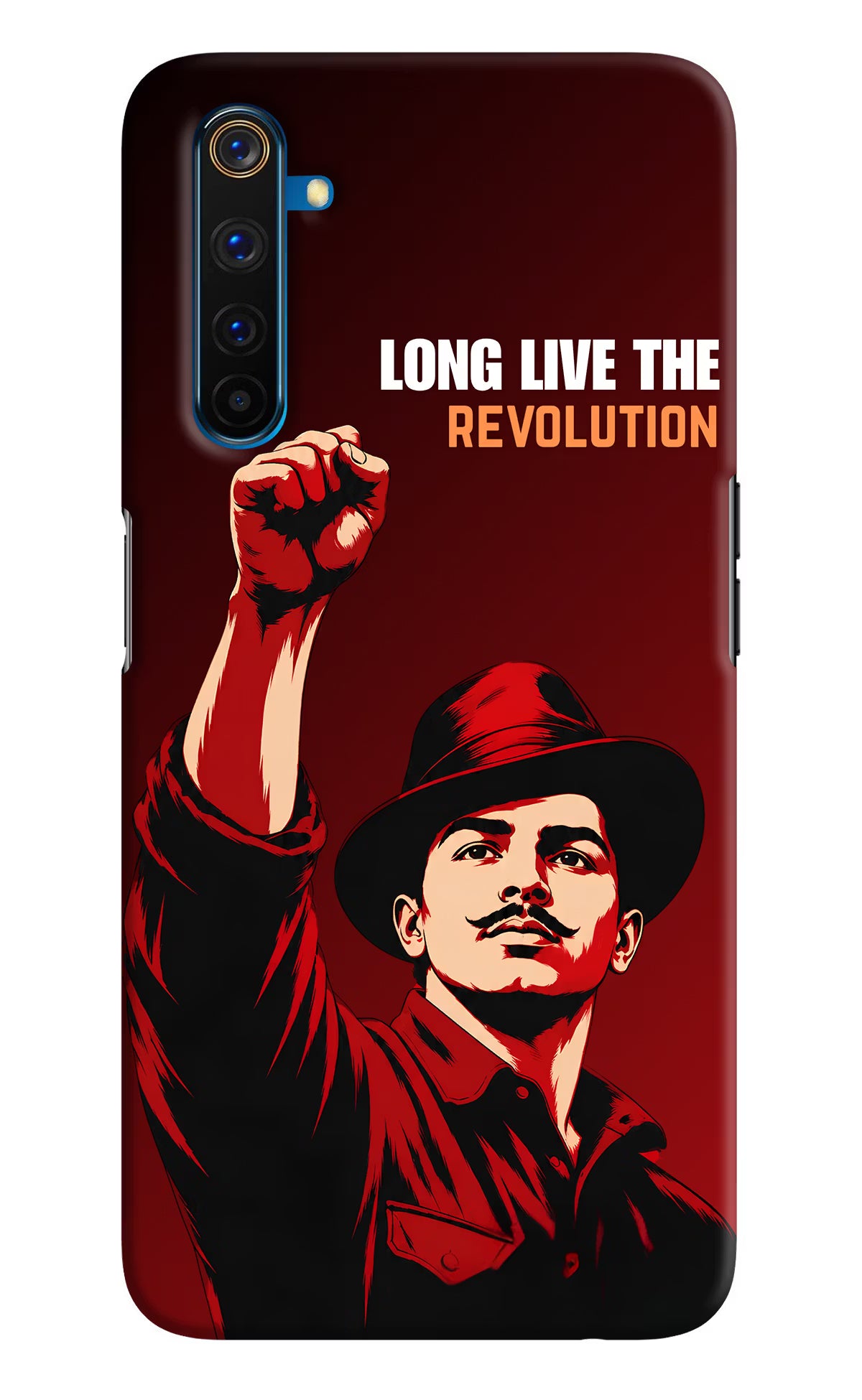 Bhagat Singh Revolution Realme 6 Pro Back Cover - Bhagat Singh Revolution Realme 6 Pro Back Cover Bhagat Singh Revolution Realme 6 Pro Back Cover