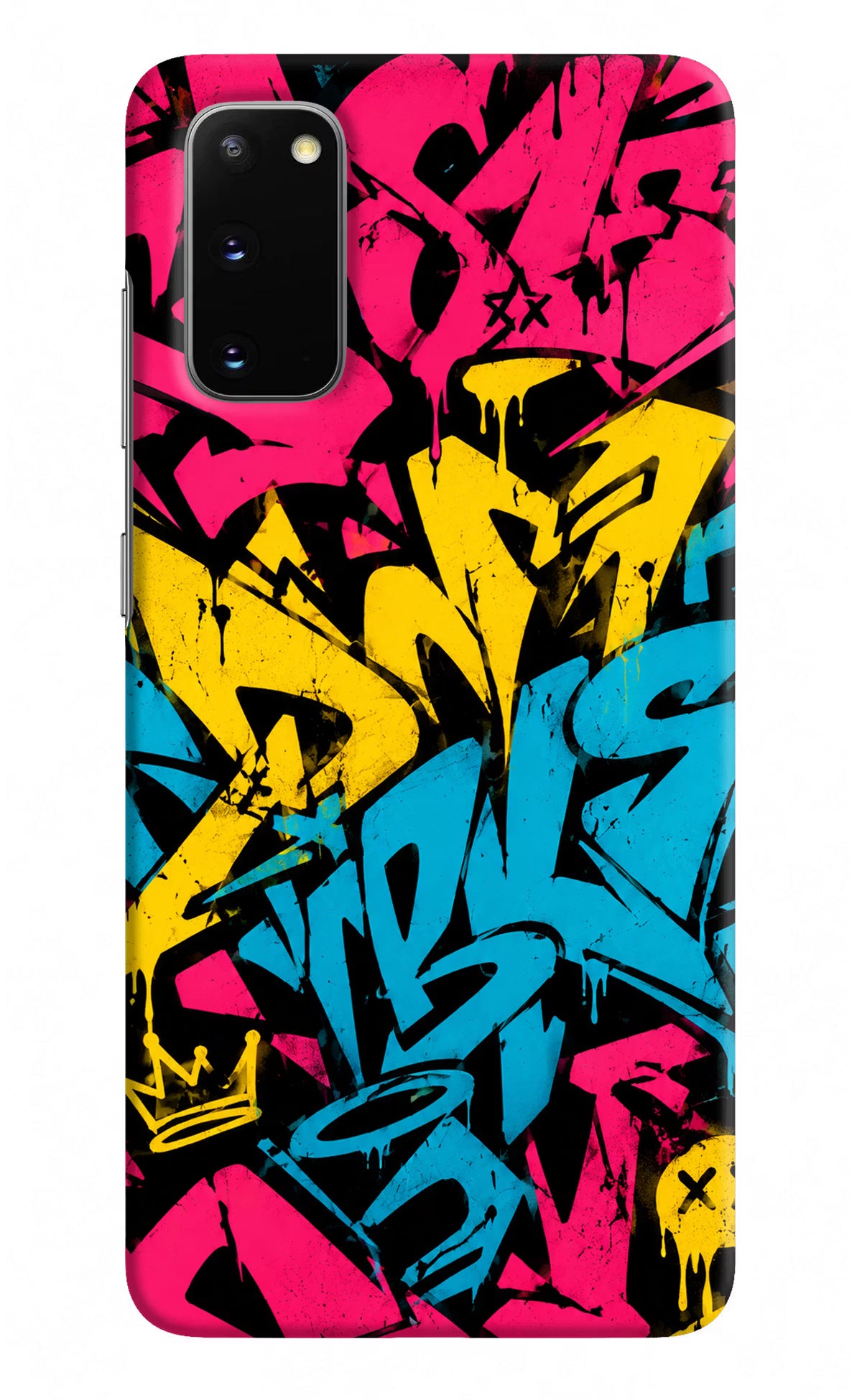 Graffiti Vibe Samsung S20 Back Cover - Graffiti Vibe Samsung S20 Back Cover Graffiti Vibe Samsung S20 Back Cover