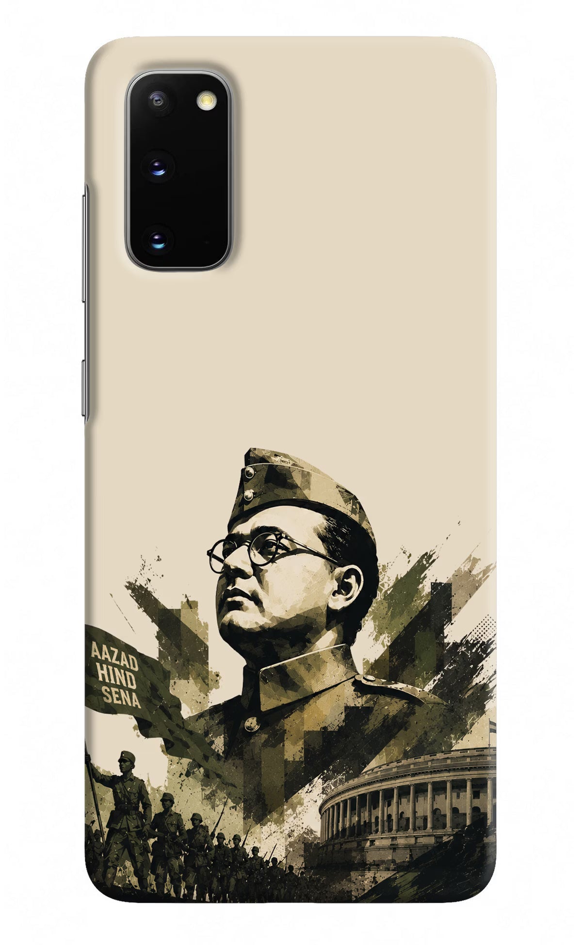 Netaji Rising Samsung S20 Back Cover - Netaji Rising Samsung S20 Back Cover Netaji Rising Samsung S20 Back Cover