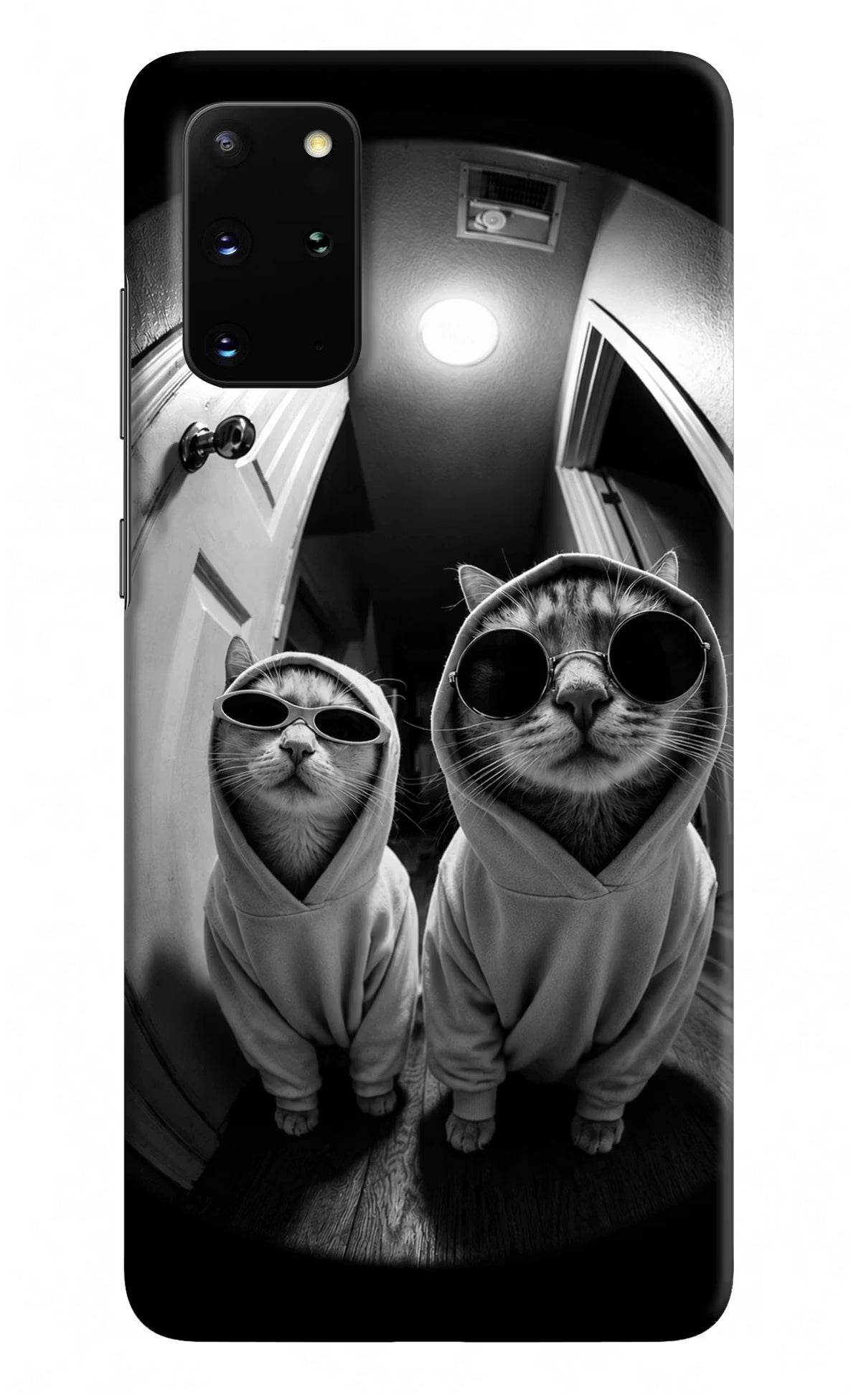 Hood Cats Samsung S20 Plus Back Cover - Hood Cats Samsung S20 Plus Back Cover Hood Cats Samsung S20 Plus Back Cover