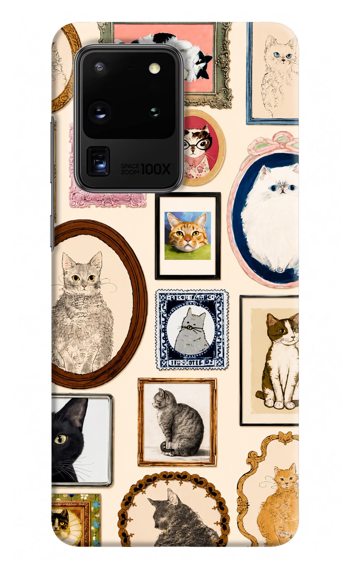 Mirror Cats Samsung S20 Ultra Back Cover - Mirror Cats Samsung S20 Ultra Back Cover Mirror Cats Samsung S20 Ultra Back Cover