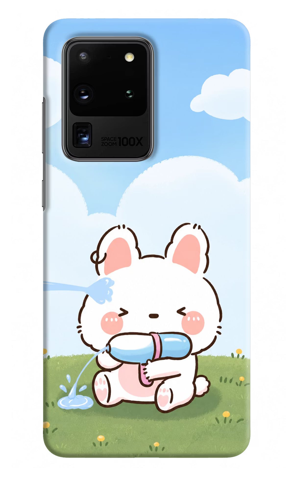 Bunny Treat Samsung S20 Ultra Back Cover - Bunny Treat Samsung S20 Ultra Back Cover Bunny Treat Samsung S20 Ultra Back Cover
