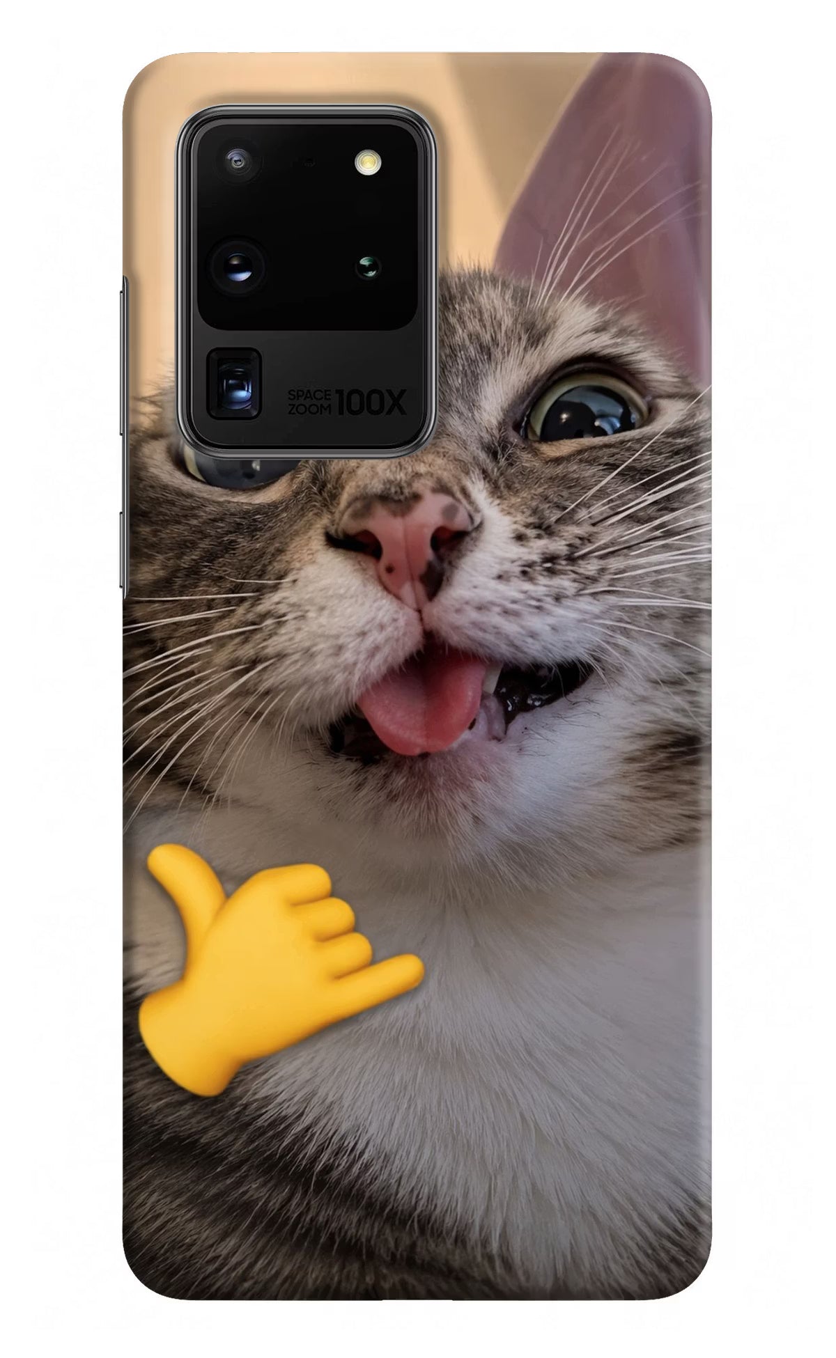 Silly Cat Call Samsung S20 Ultra Back Cover - Silly Cat Call Samsung S20 Ultra Back Cover Silly Cat Call Samsung S20 Ultra Back Cover