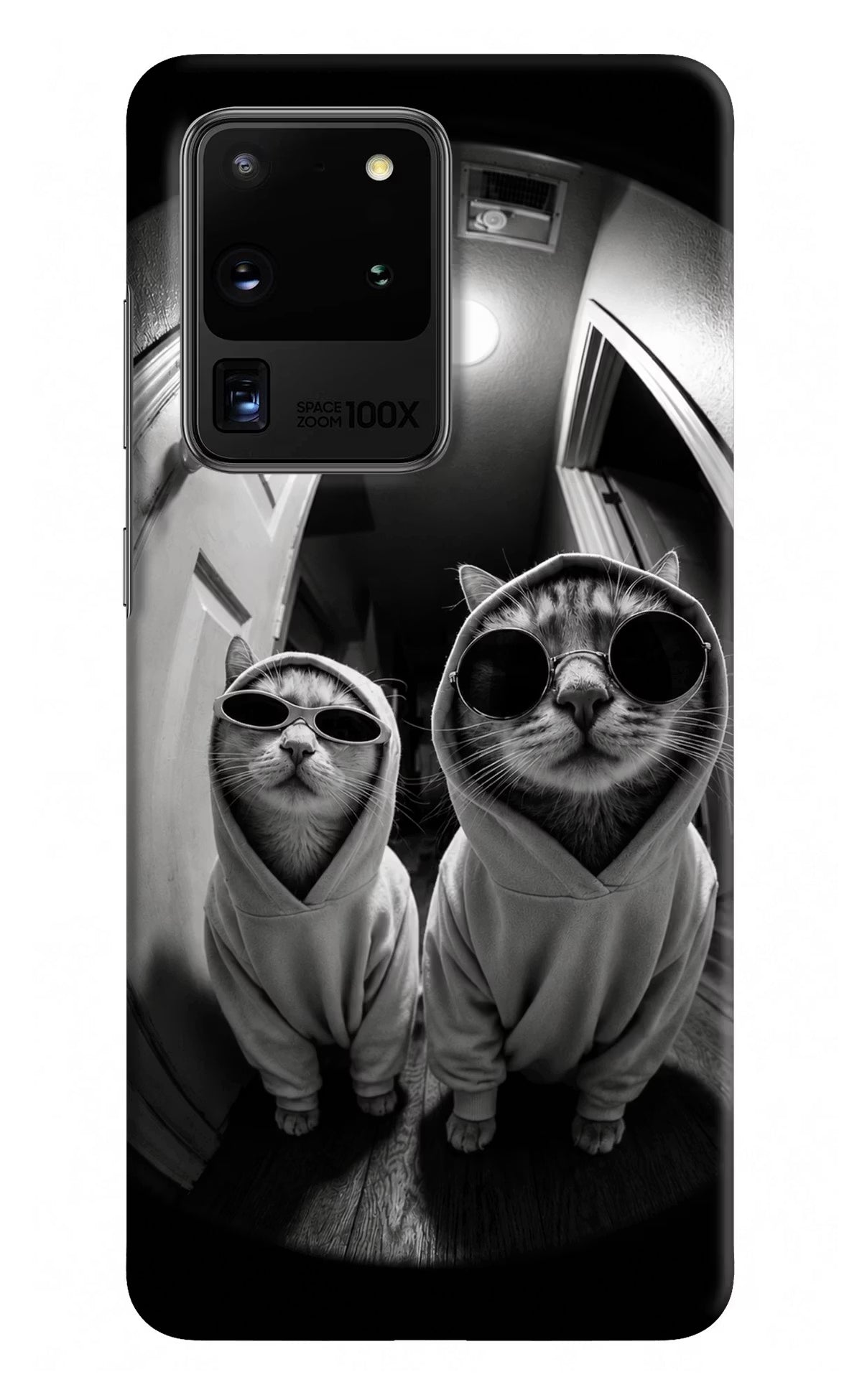 Hood Cats Samsung S20 Ultra Back Cover - Hood Cats Samsung S20 Ultra Back Cover Hood Cats Samsung S20 Ultra Back Cover