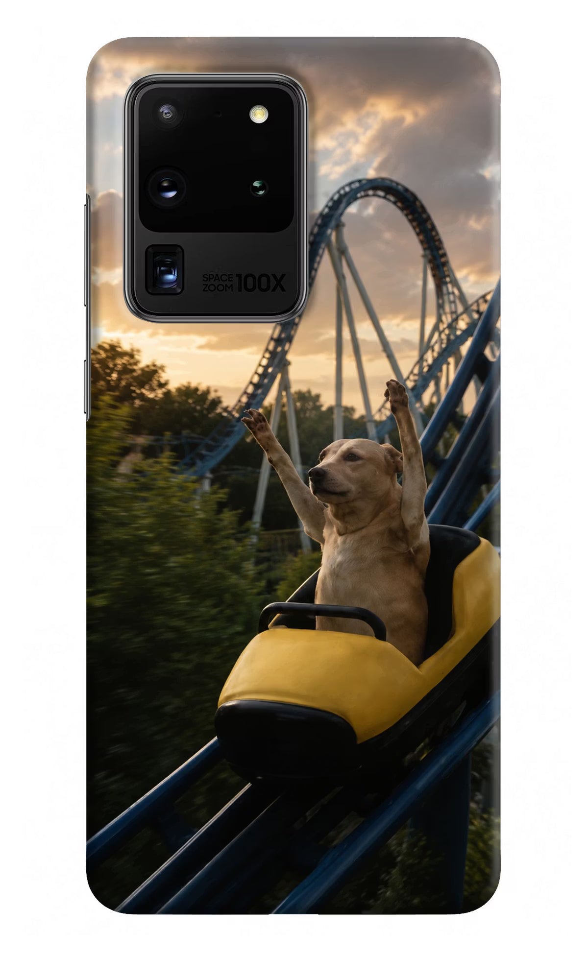 Rollercoaster Dog Samsung S20 Ultra Back Cover - Rollercoaster Dog Samsung S20 Ultra Back Cover Rollercoaster Dog Samsung S20 Ultra Back Cover