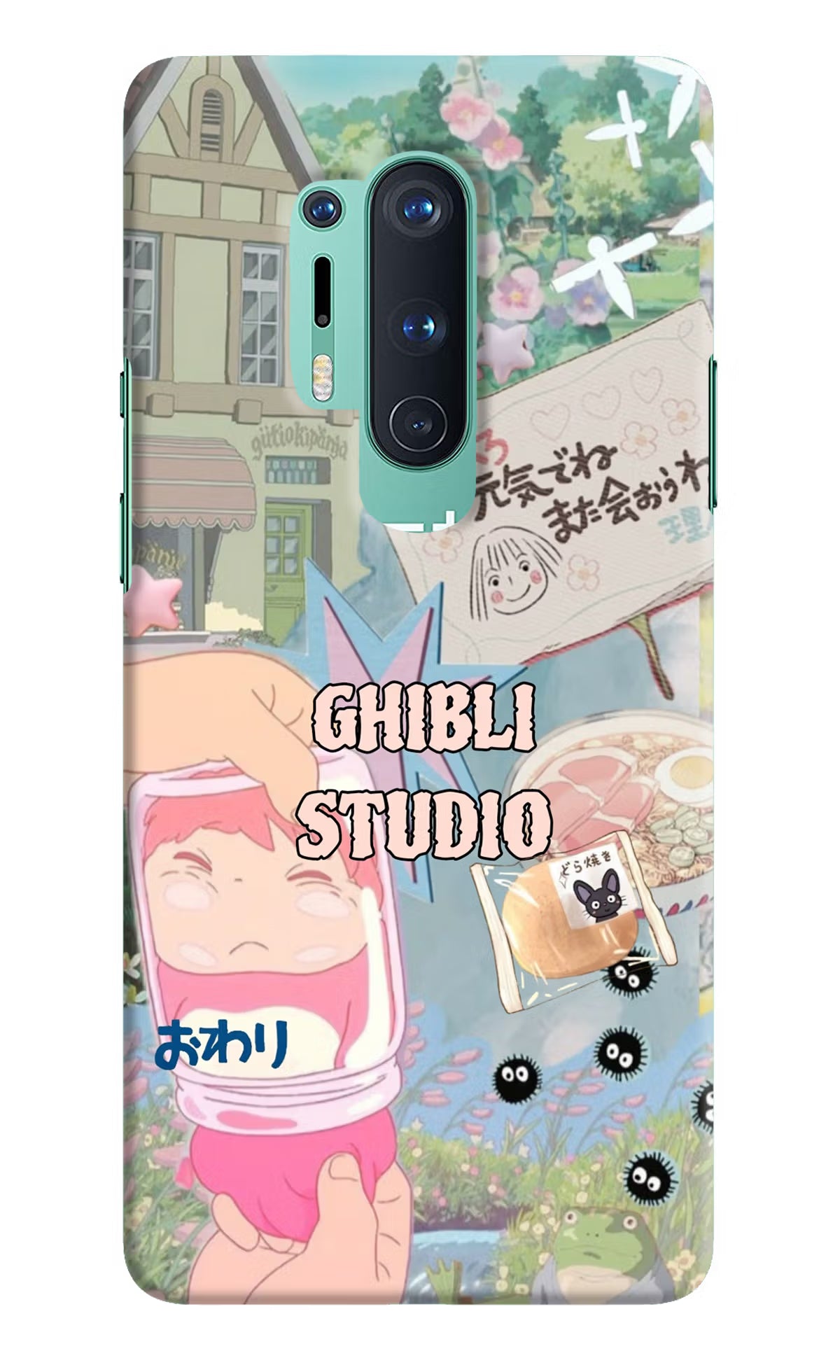 Studio Ghibli Oneplus 8 Pro Back Cover - Studio Ghibli Oneplus 8 Pro Back Cover Studio Ghibli Oneplus 8 Pro Back Cover