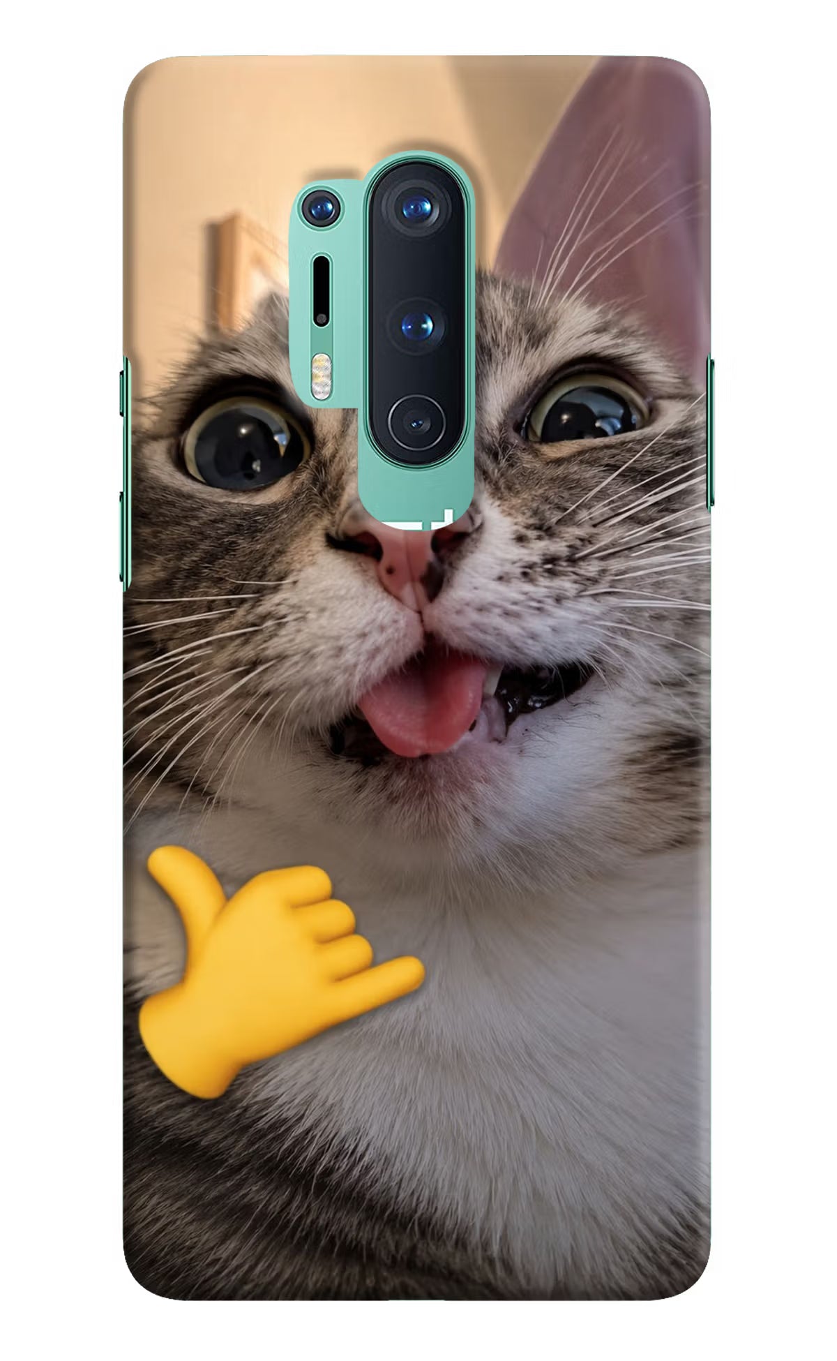 Silly Cat Call Oneplus 8 Pro Back Cover - Silly Cat Call Oneplus 8 Pro Back Cover Silly Cat Call Oneplus 8 Pro Back Cover