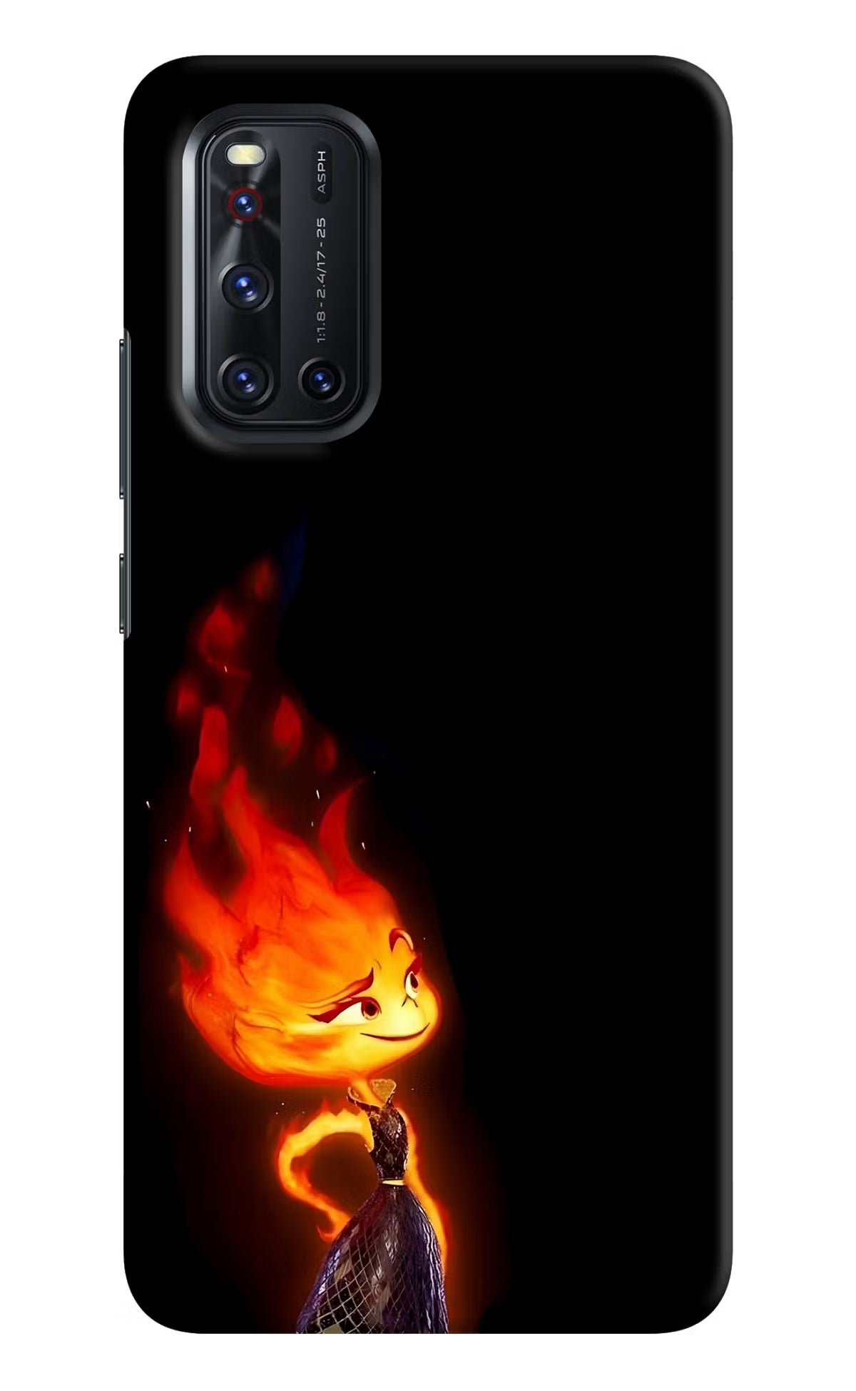 Ember Flame Vivo V19 Back Cover - Ember Flame Vivo V19 Back Cover Ember Flame Vivo V19 Back Cover
