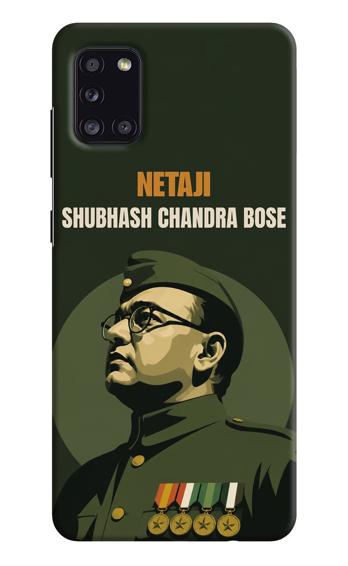 Netaji Legacy Samsung A31 Back Cover - Netaji Legacy Samsung A31 Back Cover Netaji Legacy Samsung A31 Back Cover