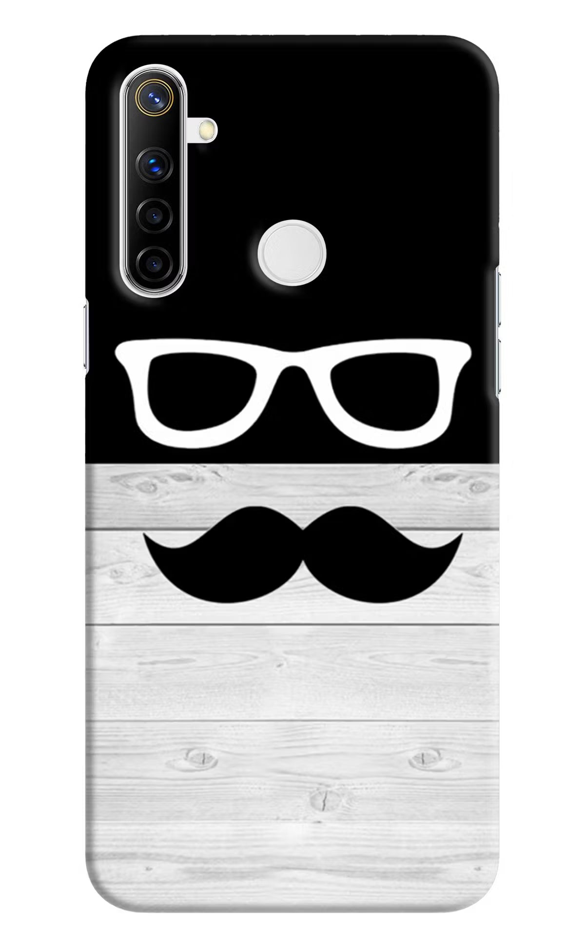 Mustache Realme Narzo 10 Back Cover - Mustache Realme Narzo 10 Hard Case Back Cover by Casekaro Mustache Realme Narzo 10 Hard Case Back Cover by Casekaro