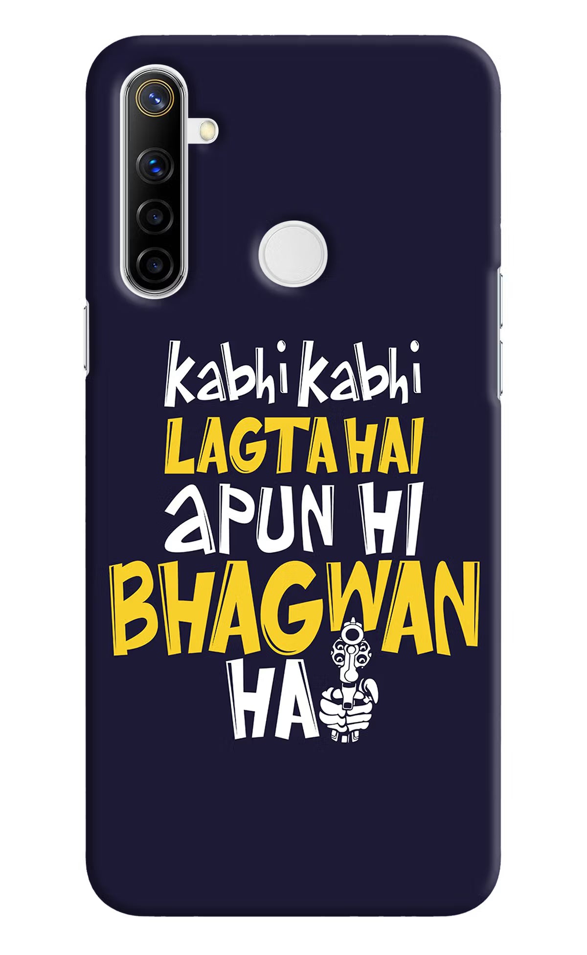Kabhi Kabhi Lagta Hai Apun Hi Bhagwan Hai Realme Narzo 10 Back Cover - Kabhi Kabhi Lagta Hai Apun Hi Bhagwan Hai Realme Narzo 10 Hard Case Back Cover by Casekaro Kabhi Kabhi Lagta Hai Apun Hi Bhagwan Hai Realme Narzo 10 Hard Case Back Cover by Casekaro