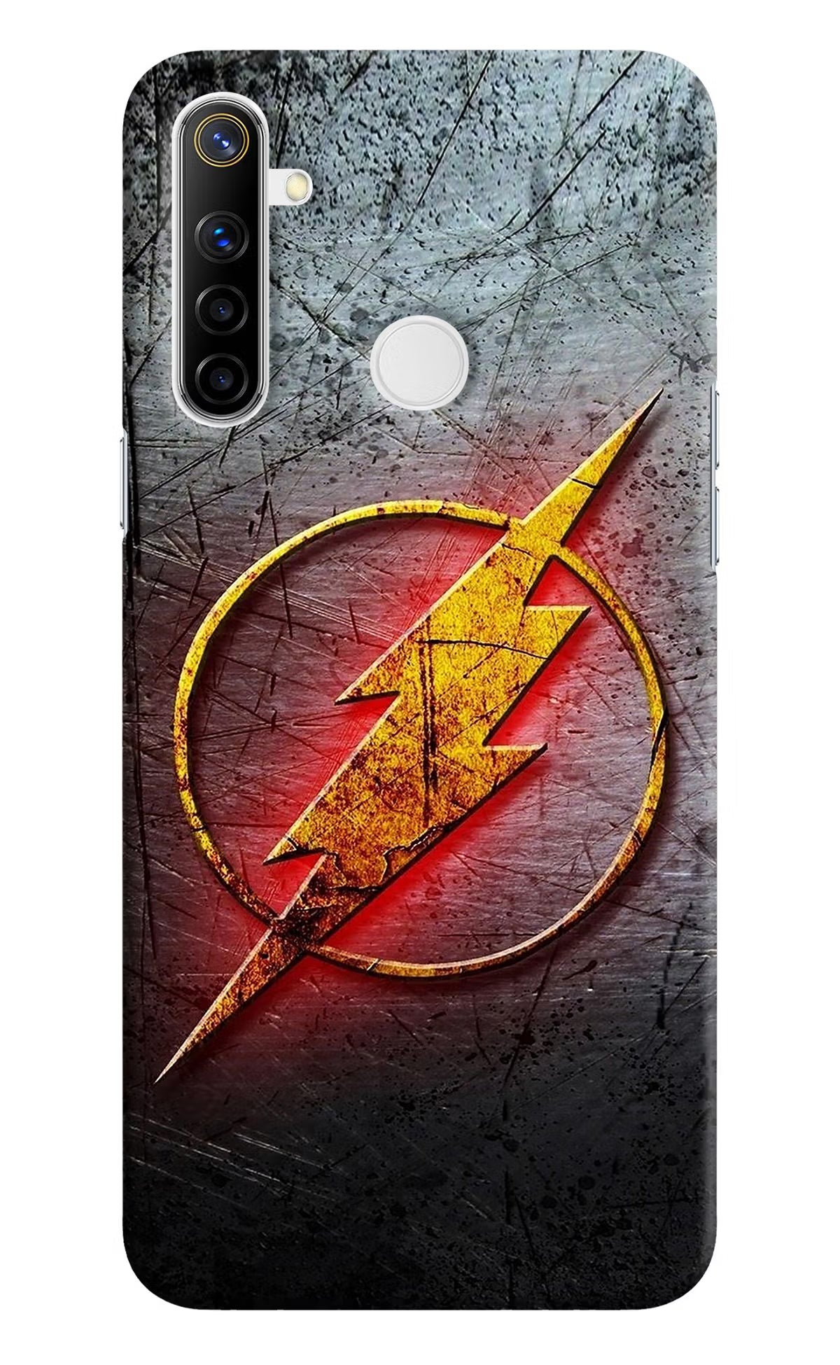 Flash Realme Narzo 10 Back Cover - Flash Realme Narzo 10 Hard Case Back Cover by Casekaro Flash Realme Narzo 10 Hard Case Back Cover by Casekaro
