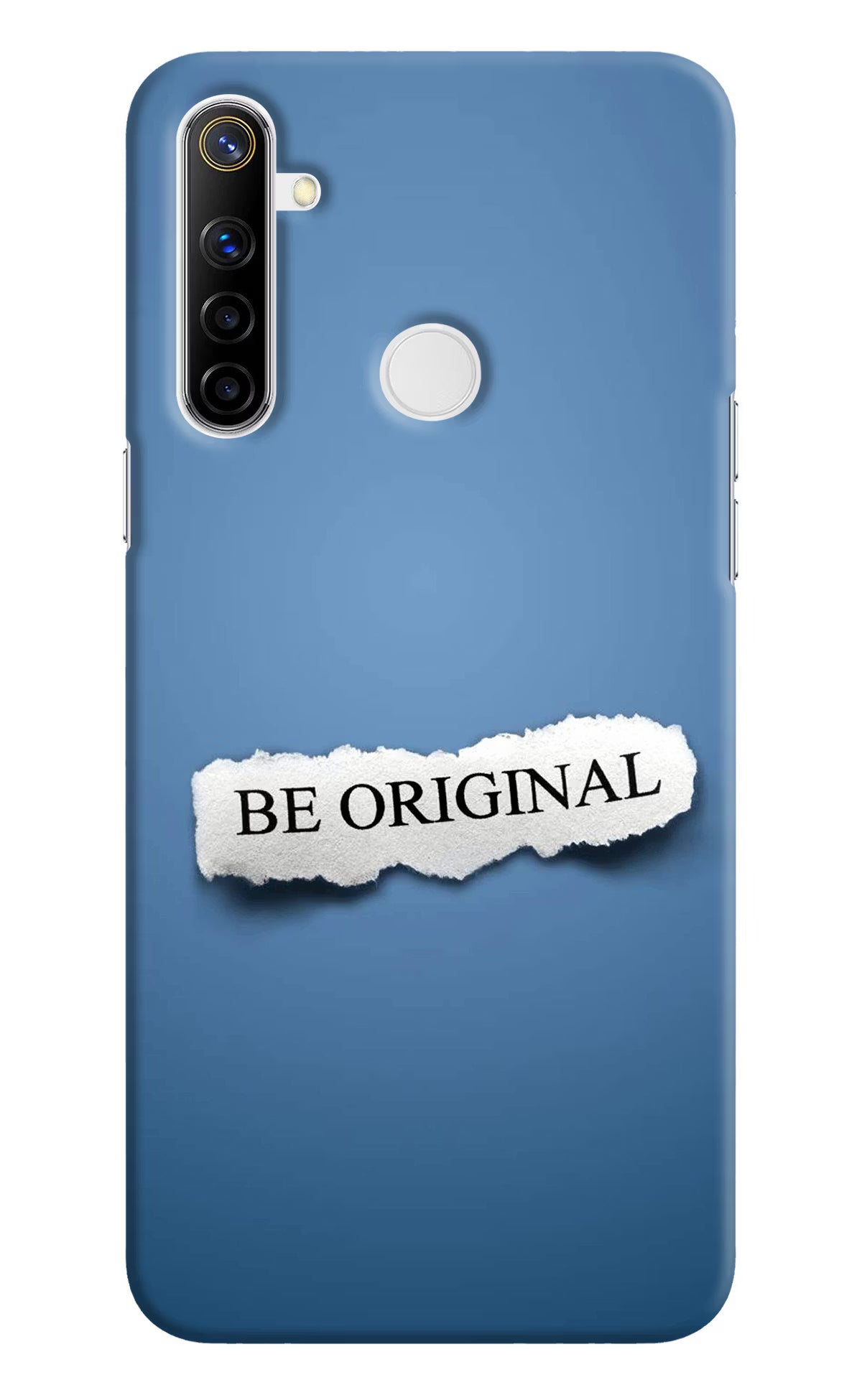 Be Original Realme Narzo 10 Back Cover - Be Original Realme Narzo 10 Hard Case Back Cover by Casekaro Be Original Realme Narzo 10 Hard Case Back Cover by Casekaro