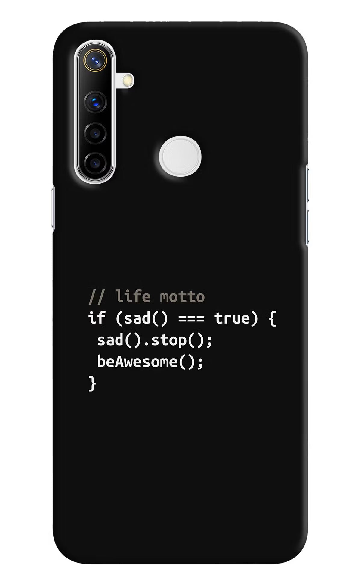 Life Motto Code Realme Narzo 10 Back Cover - Life Motto Code Realme Narzo 10 Hard Case Back Cover by Casekaro Life Motto Code Realme Narzo 10 Hard Case Back Cover by Casekaro