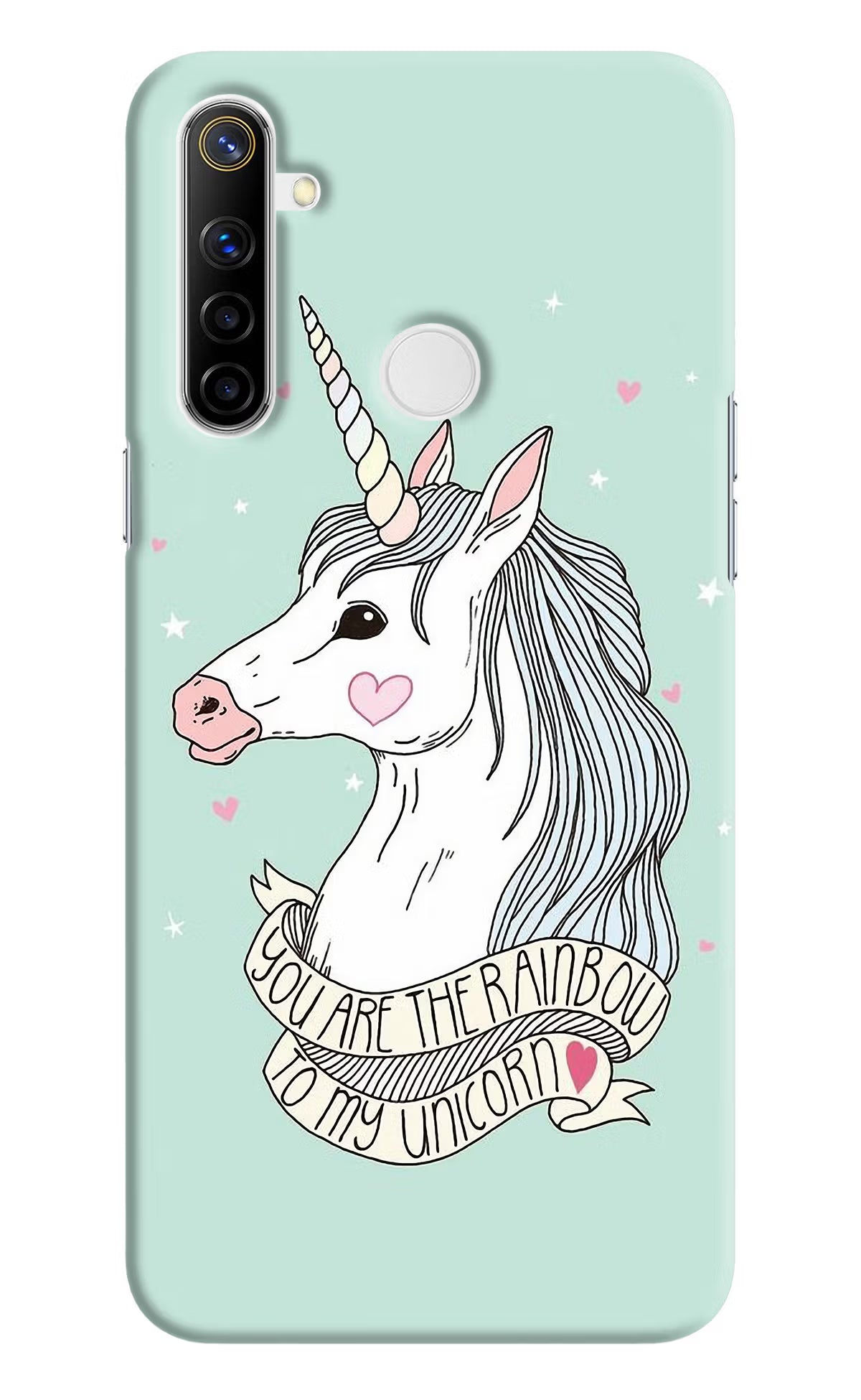 Unicorn Wallpaper Realme Narzo 10 Back Cover - Unicorn Wallpaper Realme Narzo 10 Hard Case Back Cover by Casekaro Unicorn Wallpaper Realme Narzo 10 Hard Case Back Cover by Casekaro