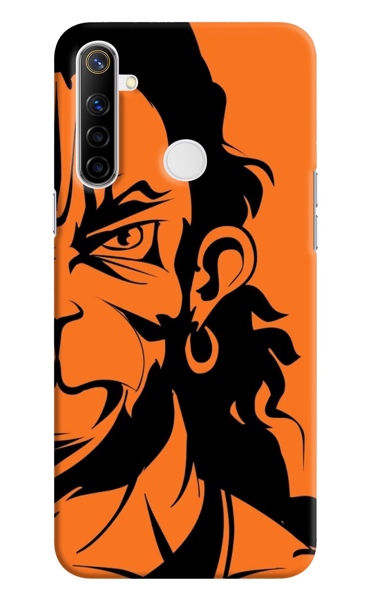 Hanuman Realme Narzo 10 Back Cover - Hanuman Realme Narzo 10 Hard Case Back Cover by Casekaro Hanuman Realme Narzo 10 Hard Case Back Cover by Casekaro