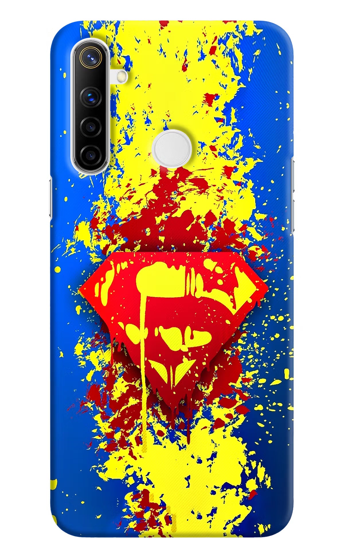 Superman logo Realme Narzo 10 Back Cover - Superman logo Realme Narzo 10 Hard Case Back Cover by Casekaro Superman logo Realme Narzo 10 Hard Case Back Cover by Casekaro