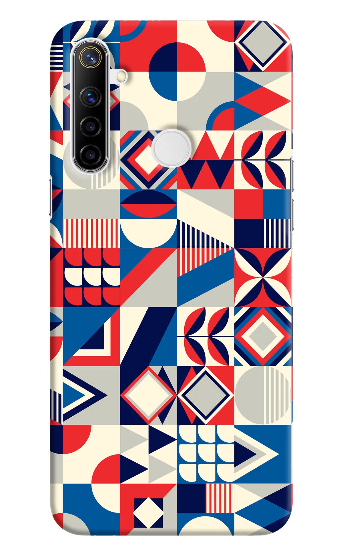 Colorful Pattern Realme Narzo 10 Back Cover - Colorful Pattern Realme Narzo 10 Hard Case Back Cover by Casekaro Colorful Pattern Realme Narzo 10 Hard Case Back Cover by Casekaro