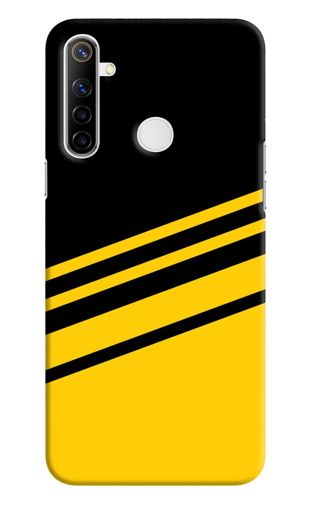 Yellow Shades Realme Narzo 10 Back Cover - Yellow Shades Realme Narzo 10 Hard Case Back Cover by Casekaro Yellow Shades Realme Narzo 10 Hard Case Back Cover by Casekaro