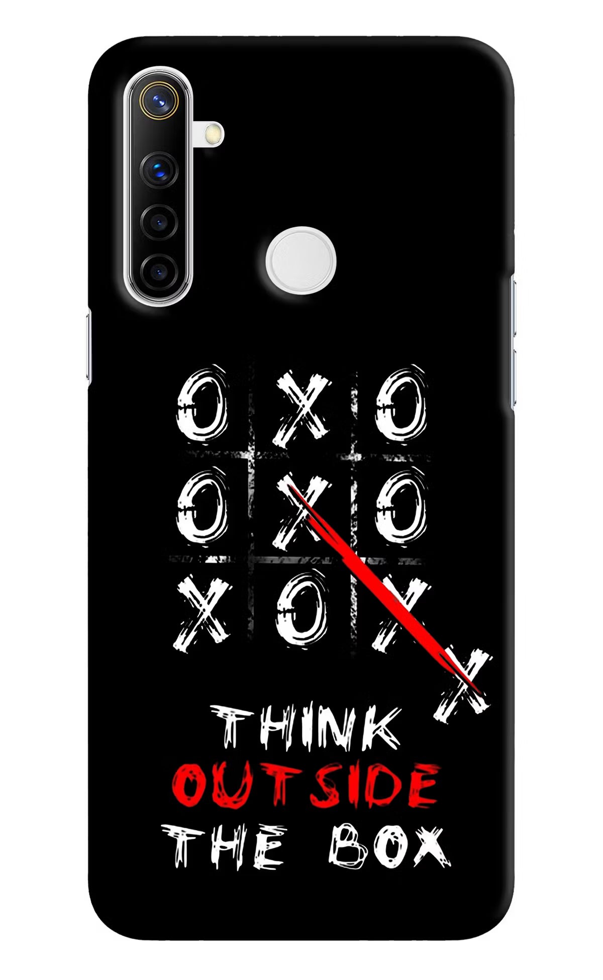 Think out of the BOX Realme Narzo 10 Back Cover - Think out of the BOX Realme Narzo 10 Hard Case Back Cover by Casekaro Think out of the BOX Realme Narzo 10 Hard Case Back Cover by Casekaro