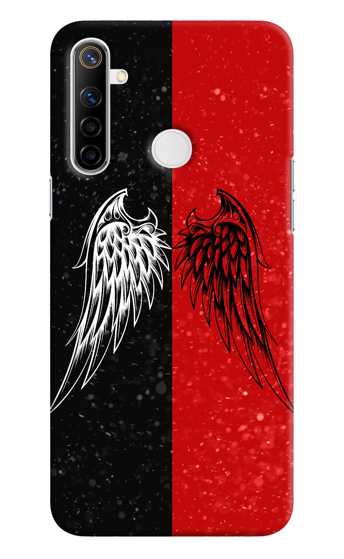 Wings Realme Narzo 10 Back Cover - Wings Realme Narzo 10 Hard Case Back Cover by Casekaro Wings Realme Narzo 10 Hard Case Back Cover by Casekaro