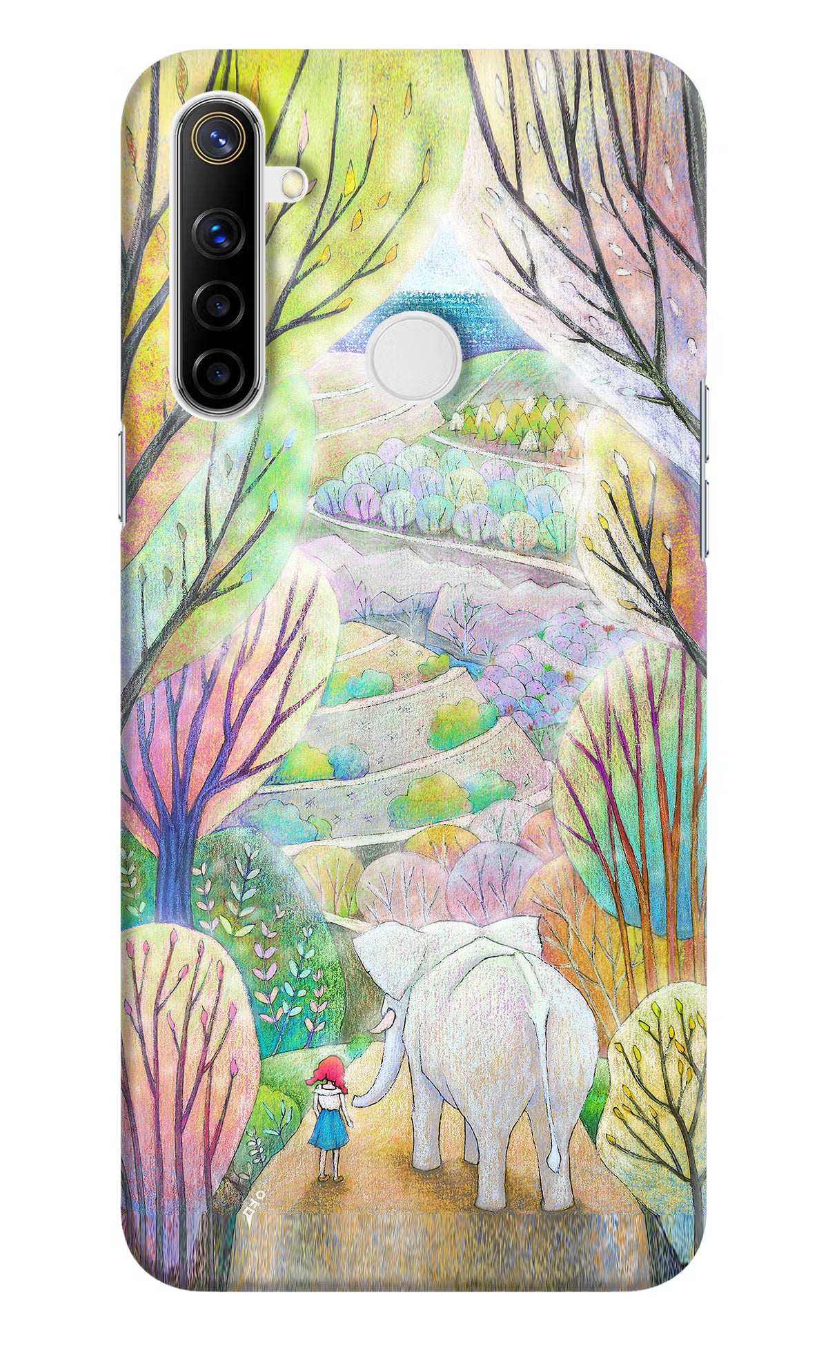 Nature Painting Realme Narzo 10 Back Cover - Nature Painting Realme Narzo 10 Hard Case Back Cover by Casekaro Nature Painting Realme Narzo 10 Hard Case Back Cover by Casekaro