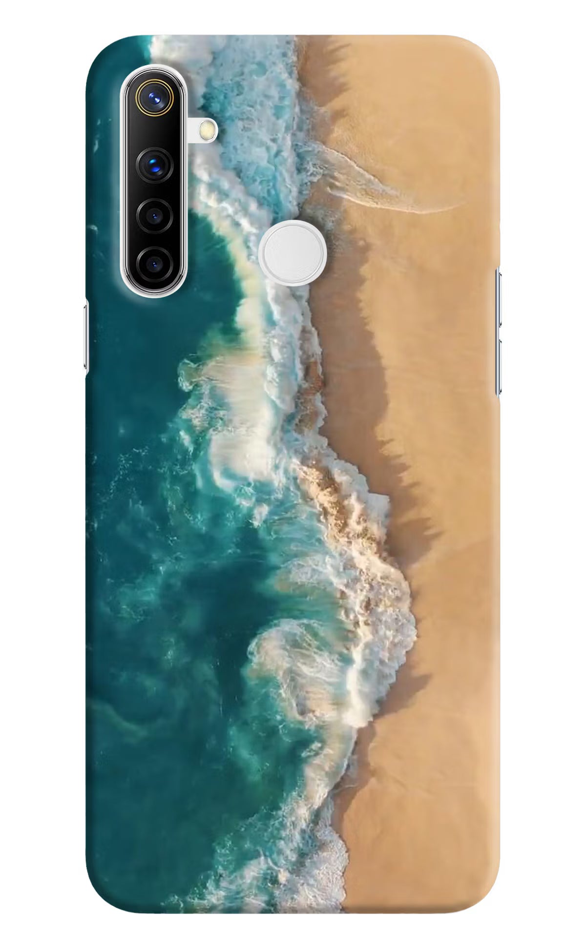 Ocean Beach Realme Narzo 10 Back Cover - Ocean Beach Realme Narzo 10 Hard Case Back Cover by Casekaro Ocean Beach Realme Narzo 10 Hard Case Back Cover by Casekaro