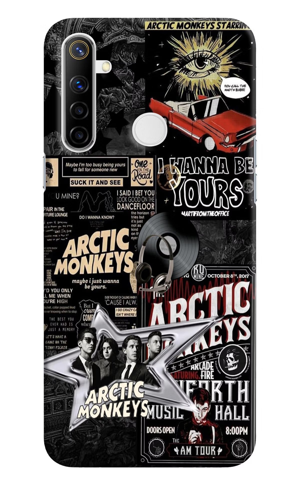 Arctic Monkeys Realme Narzo 10 Back Cover - Arctic Monkeys Realme Narzo 10 Hard Case Back Cover by Casekaro Arctic Monkeys Realme Narzo 10 Hard Case Back Cover by Casekaro