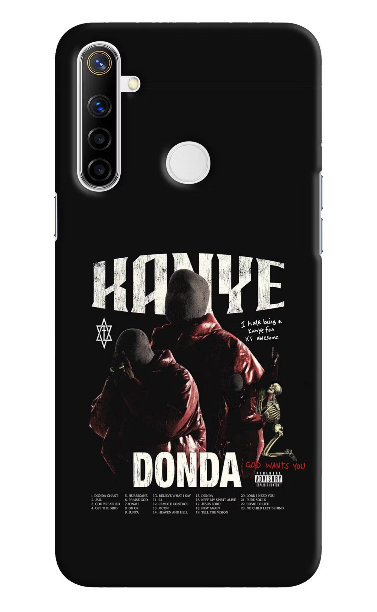 Donda Kanye West Realme Narzo 10 Back Cover - Donda Kanye West Realme Narzo 10 Hard Case Back Cover by Casekaro Donda Kanye West Realme Narzo 10 Hard Case Back Cover by Casekaro