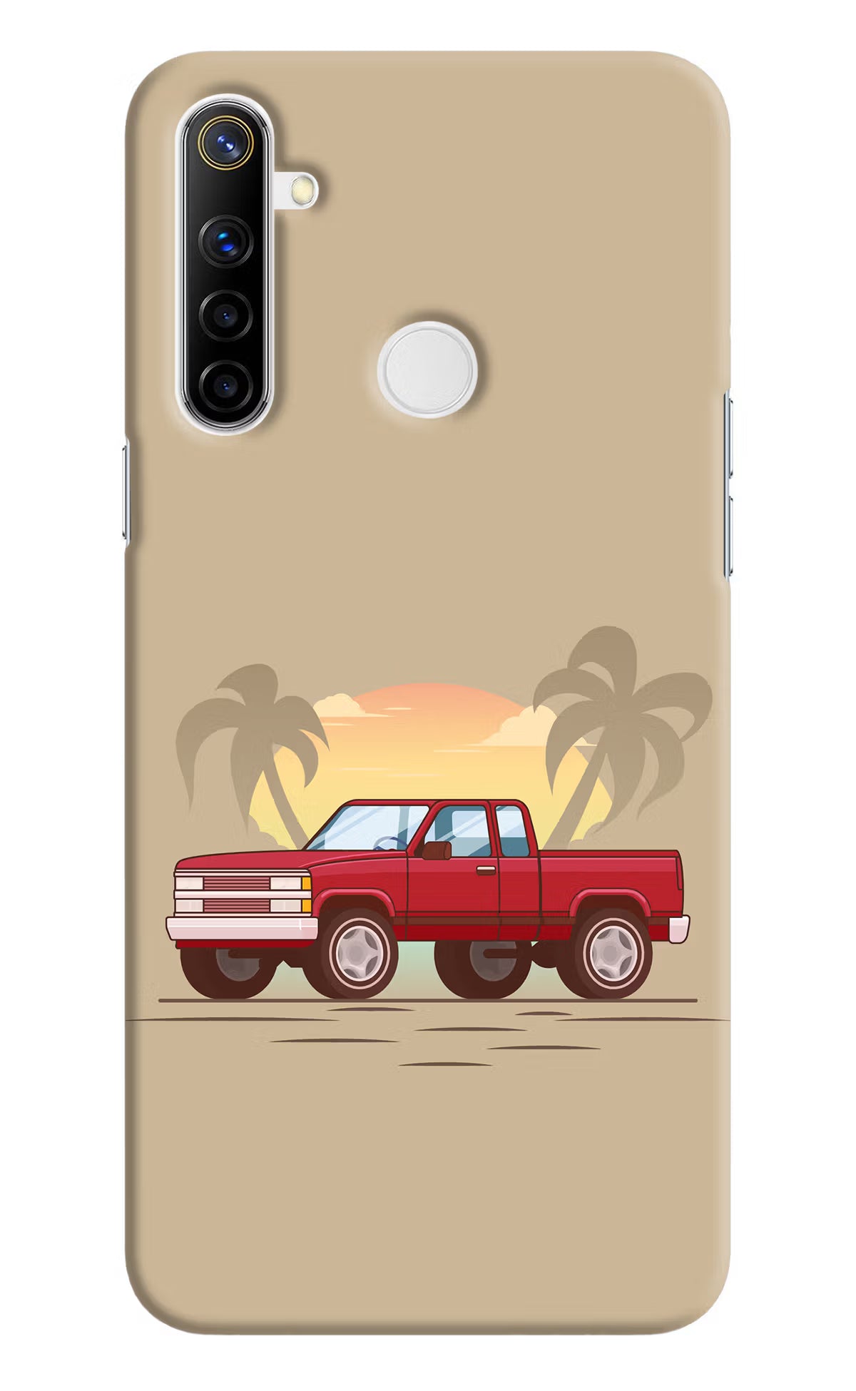 Desert Classic Drive Realme Narzo 10 Back Cover - Desert Classic Drive Realme Narzo 10 Hard Case Back Cover by Casekaro Desert Classic Drive Realme Narzo 10 Hard Case Back Cover by Casekaro