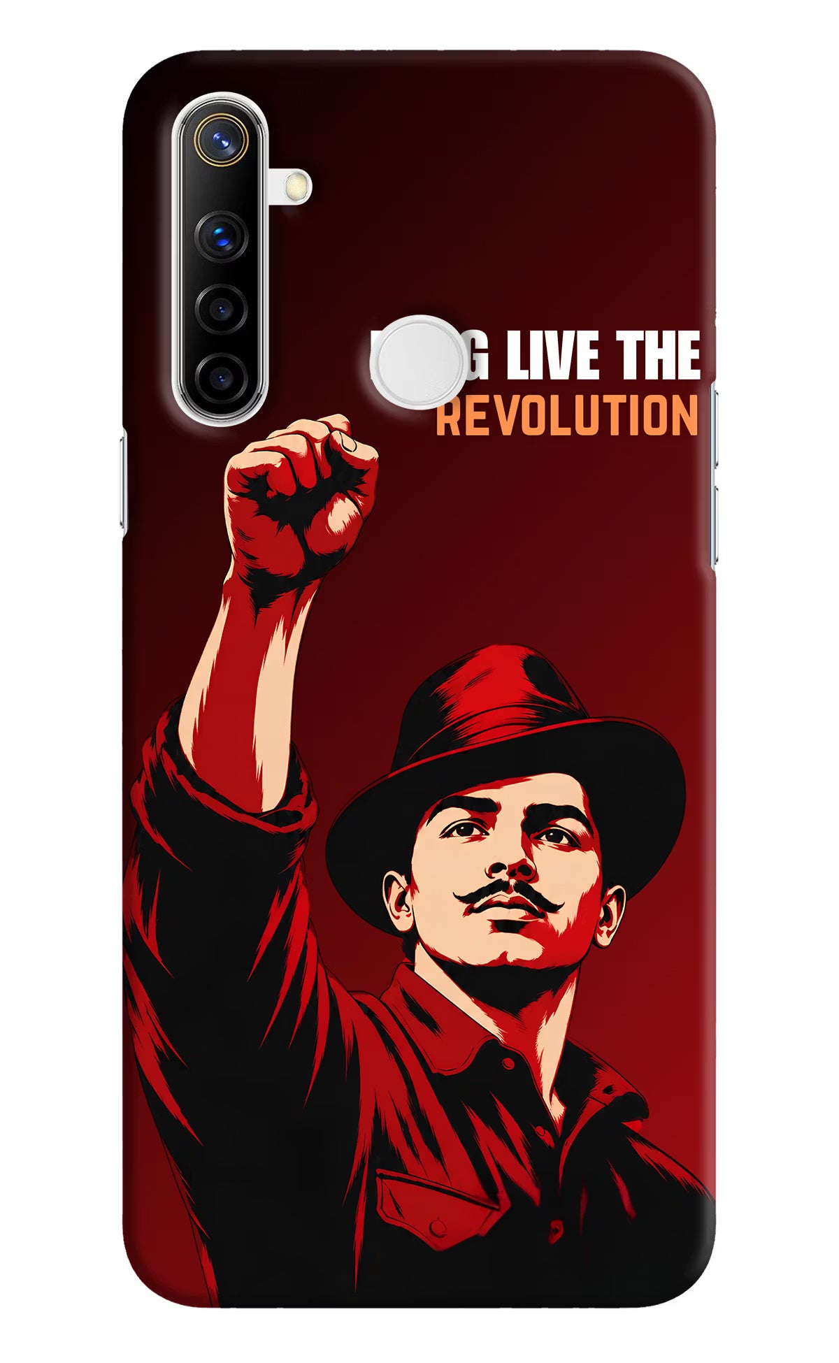 Bhagat Singh Revolution Realme Narzo 10 Back Cover - Bhagat Singh Revolution Realme Narzo 10 Back Cover Bhagat Singh Revolution Realme Narzo 10 Back Cover