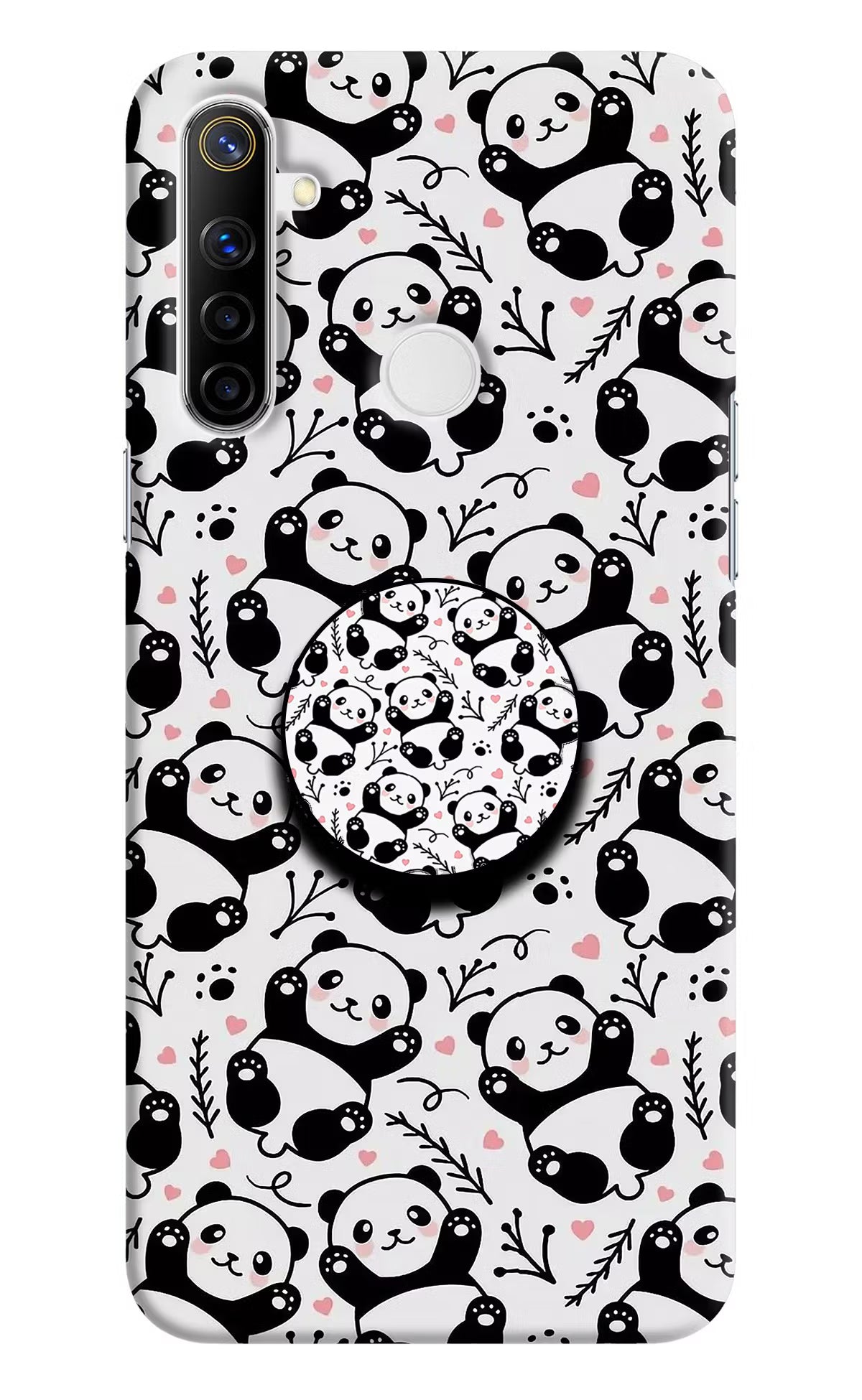 Cute Panda Realme Narzo 10 Pop Case - Cute Panda Realme Narzo 10 Pop Case by Casekaro Cute Panda Realme Narzo 10 Pop Case by Casekaro