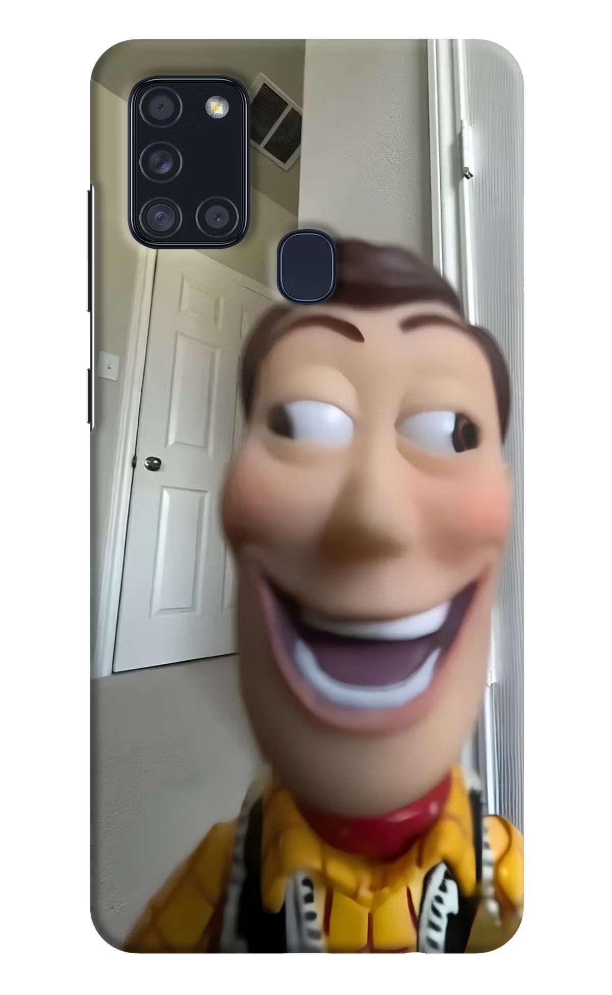 Side Eye Woody Samsung A21s Back Cover - Side Eye Woody Samsung A21s Back Cover Side Eye Woody Samsung A21s Back Cover