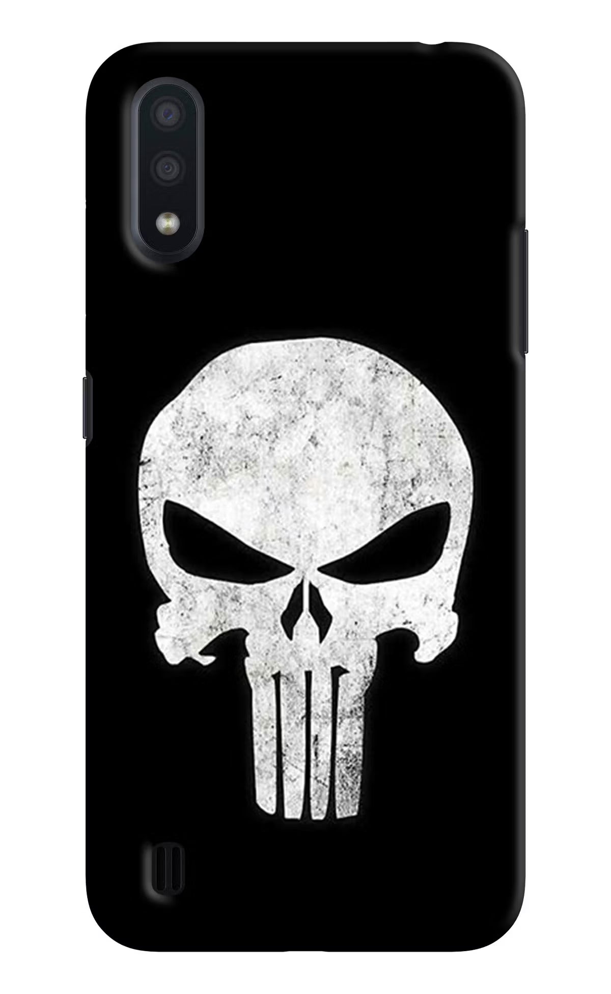 Punisher Skull Samsung M01 Back Cover - Punisher Skull Samsung M01 Hard Case Back Cover by Casekaro Punisher Skull Samsung M01 Hard Case Back Cover by Casekaro
