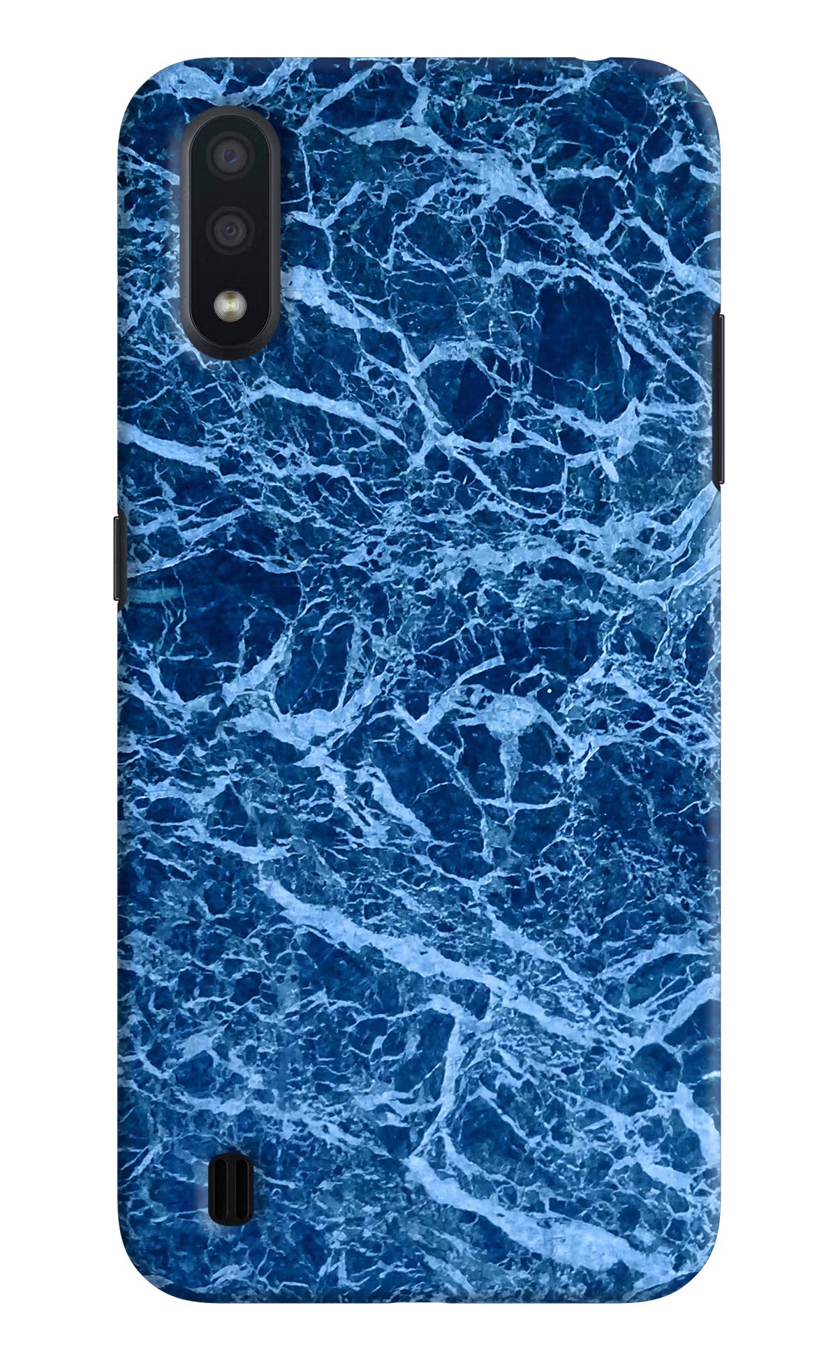 Blue Marble Samsung M01 Back Cover - Blue Marble Samsung M01 Hard Case Back Cover by Casekaro Blue Marble Samsung M01 Hard Case Back Cover by Casekaro