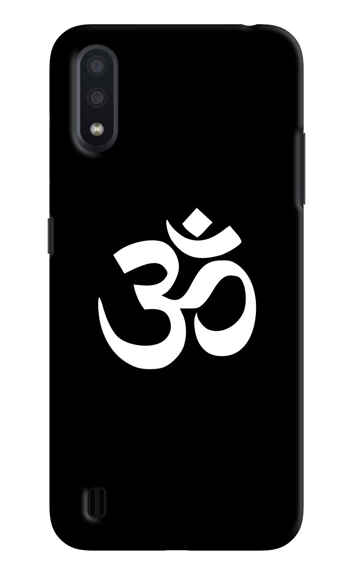 Om Samsung M01 Back Cover - Om Samsung M01 Hard Case Back Cover by Casekaro Om Samsung M01 Hard Case Back Cover by Casekaro